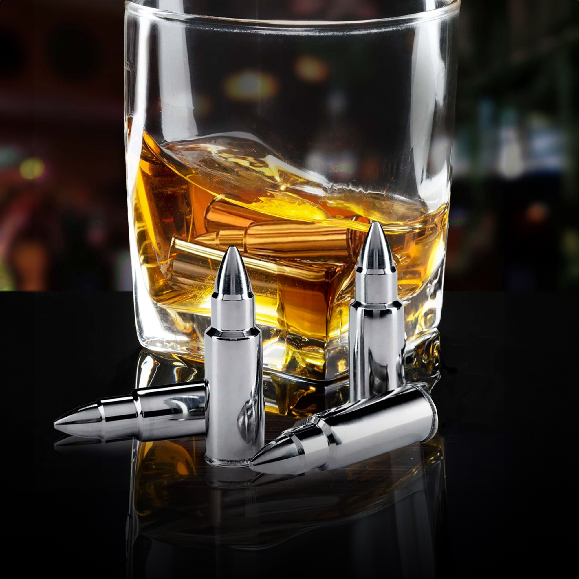 Eiswürfel Patronen aus Metall Eiswürfel Patronen aus Metall