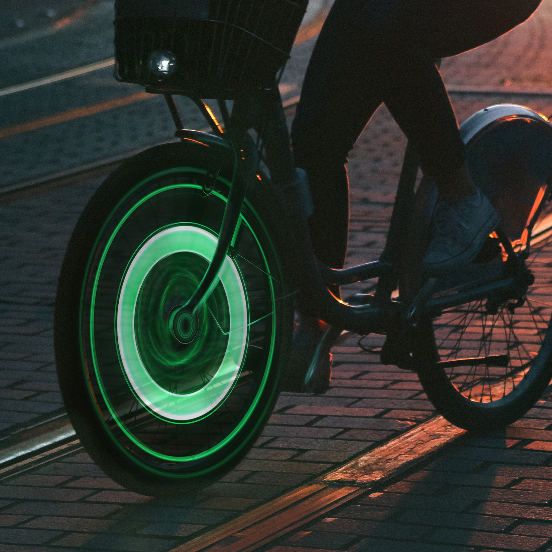 Fahrrad Speichenlicht Reifenlicht Felgenlich, Leuchtstab mit 36