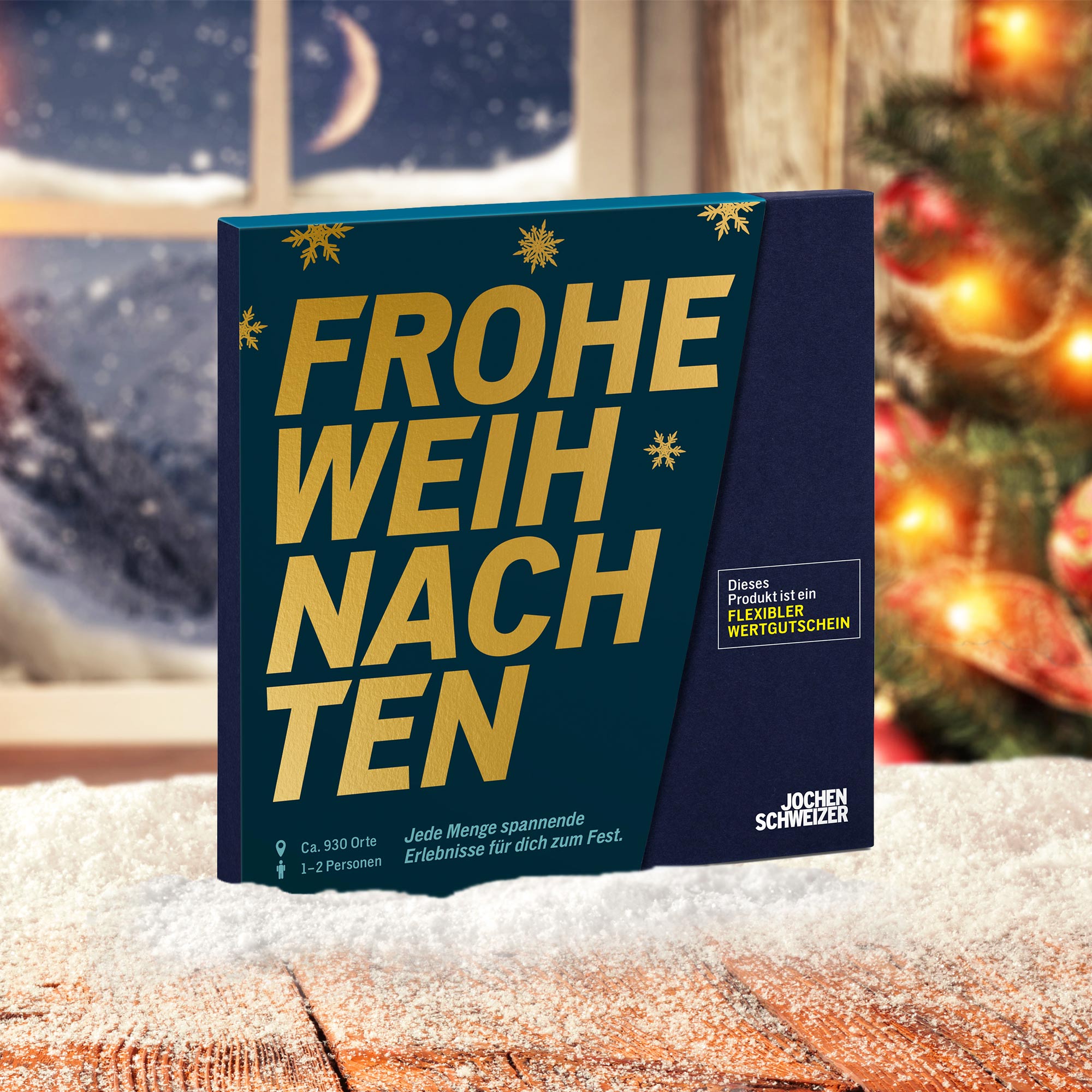 Geschenkbox Frohe Weihnachten - JS