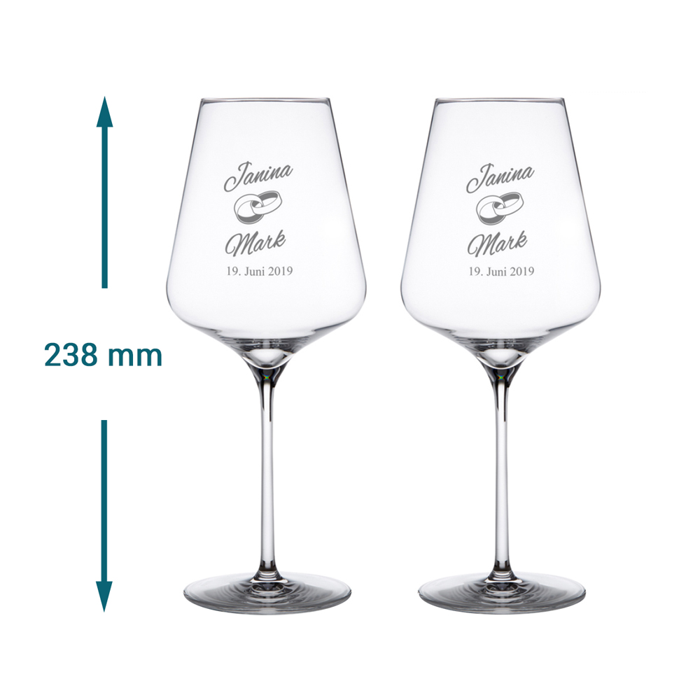 Weingläser zur Hochzeit 1078 - 6