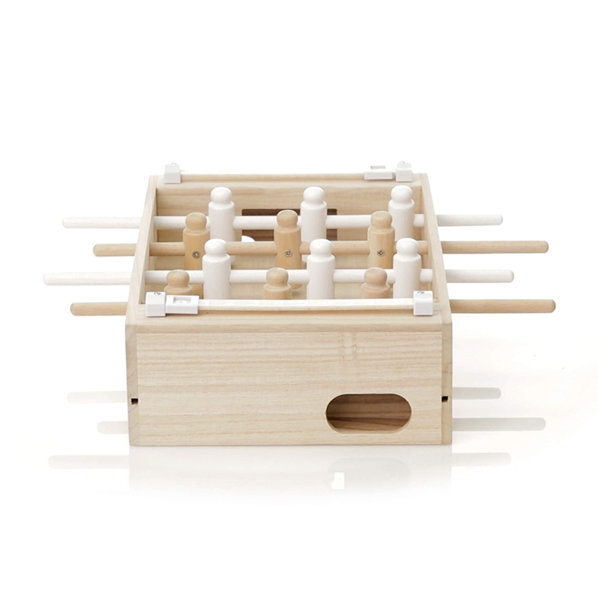 Mini Tischkicker aus Holz