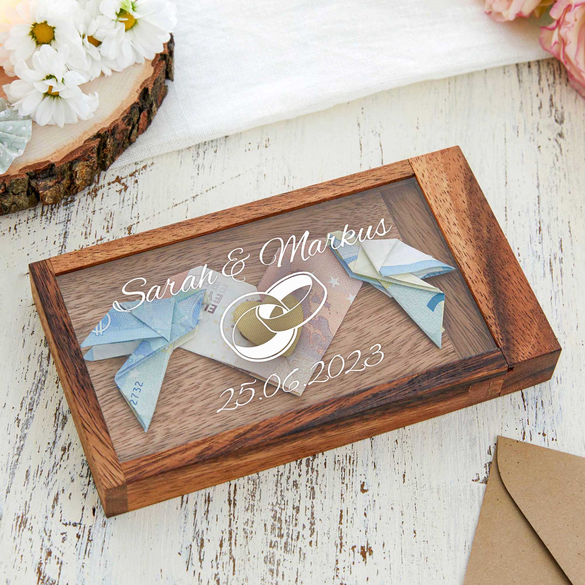 Magische Geldgeschenkbox zur Hochzeit