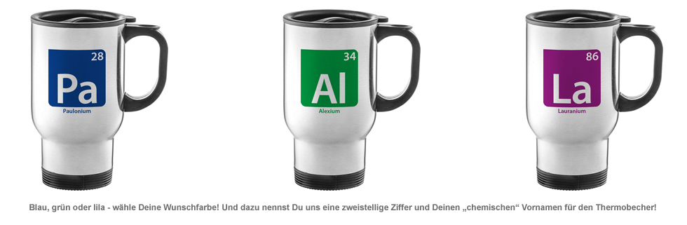 Thermobecher personalisiert - Element 2790 - 1