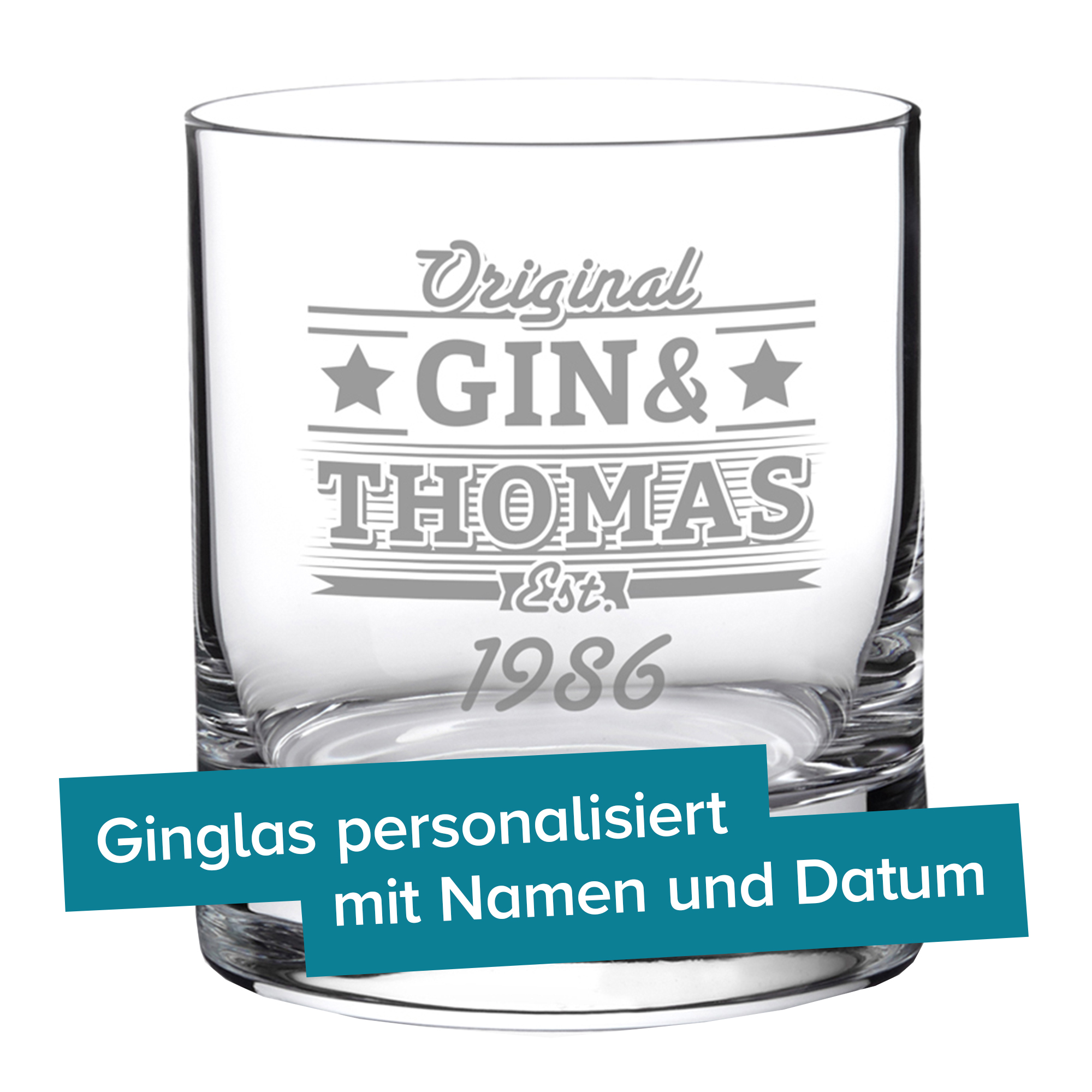 Ginglas Tumbler zum Geburtstag 4136 - 2