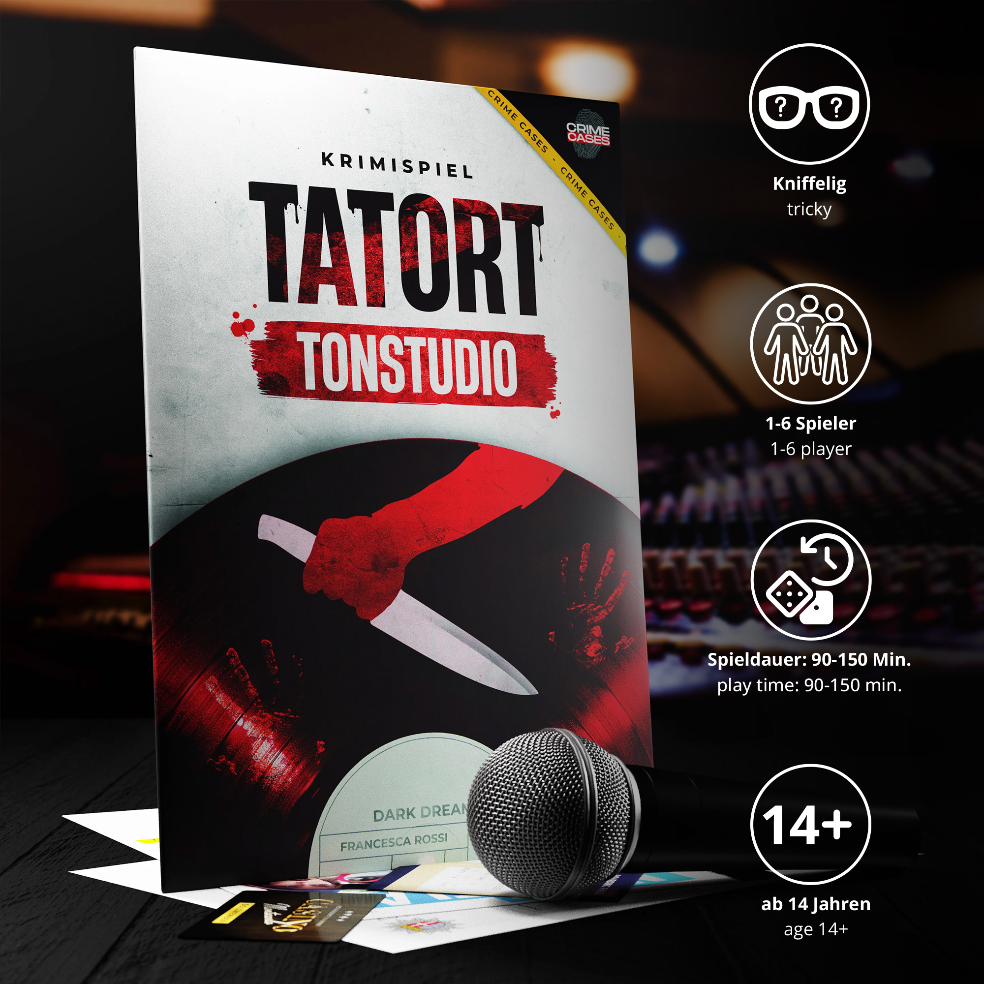 Detektivspiel - Krimi Tatort Tonstudio