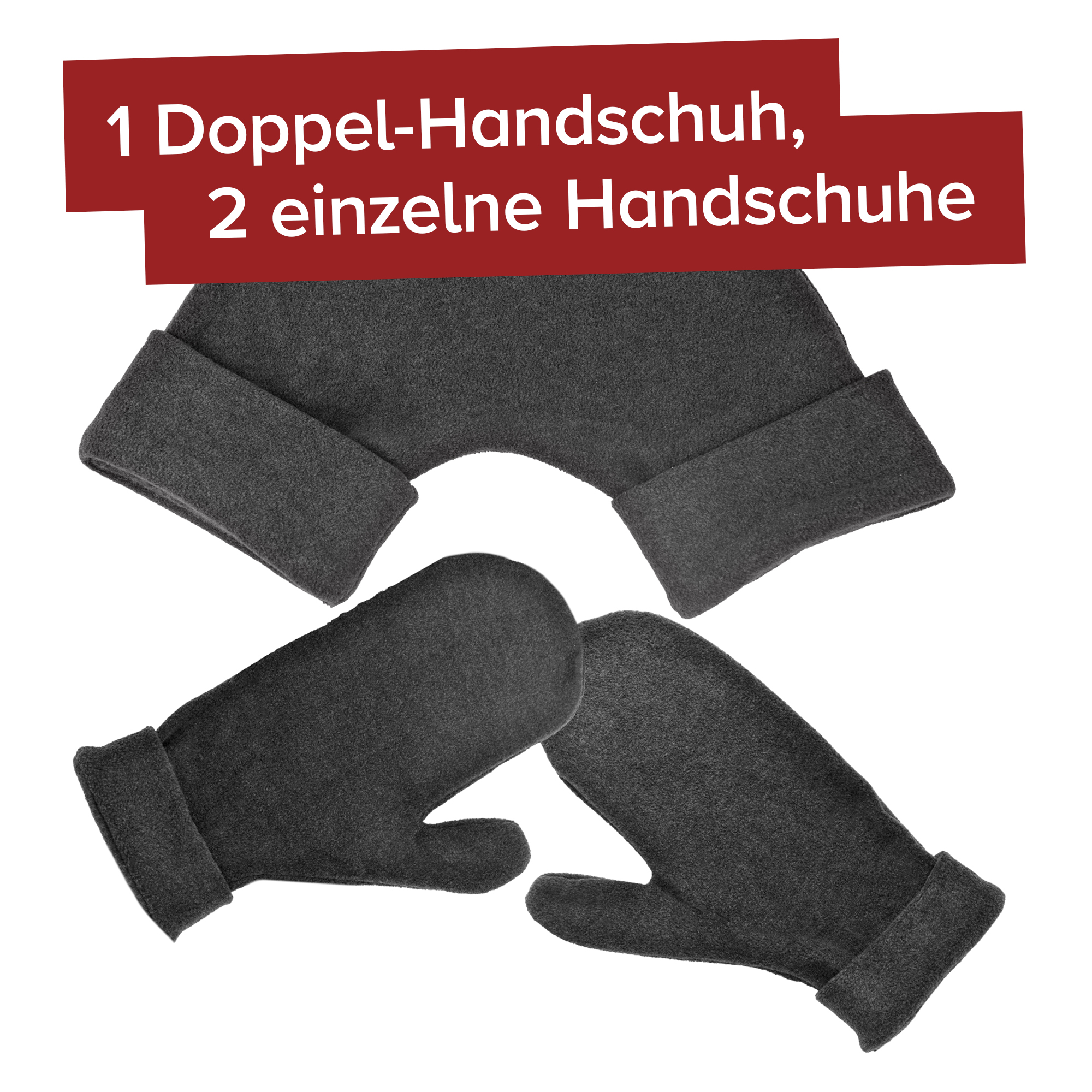 Partnerhandschuhe - grau 4000 - 7