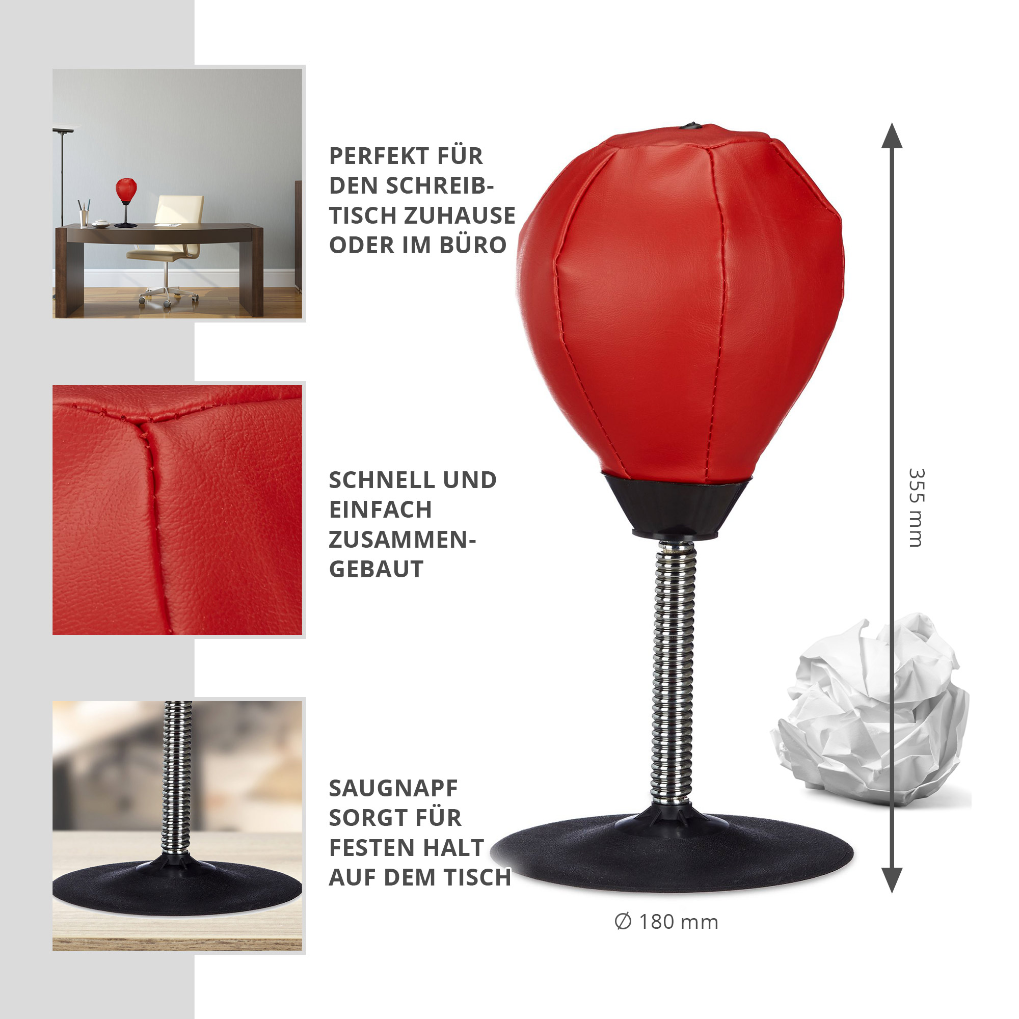 Tisch Punchingball - Anti Stress Boxbirne