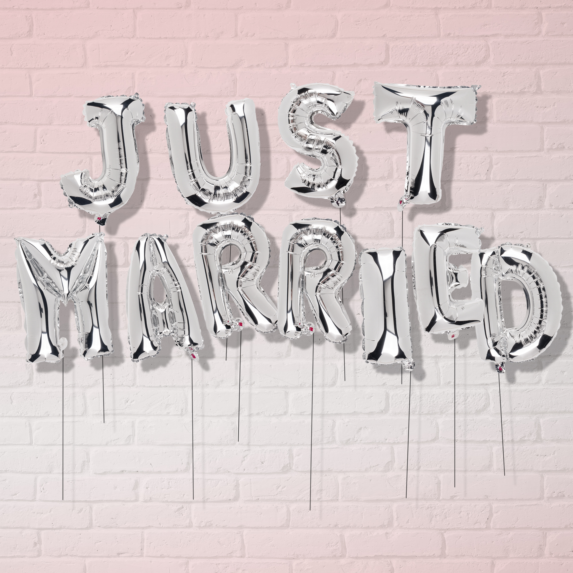 Hochzeitsballons - Just Married 3836 - 4