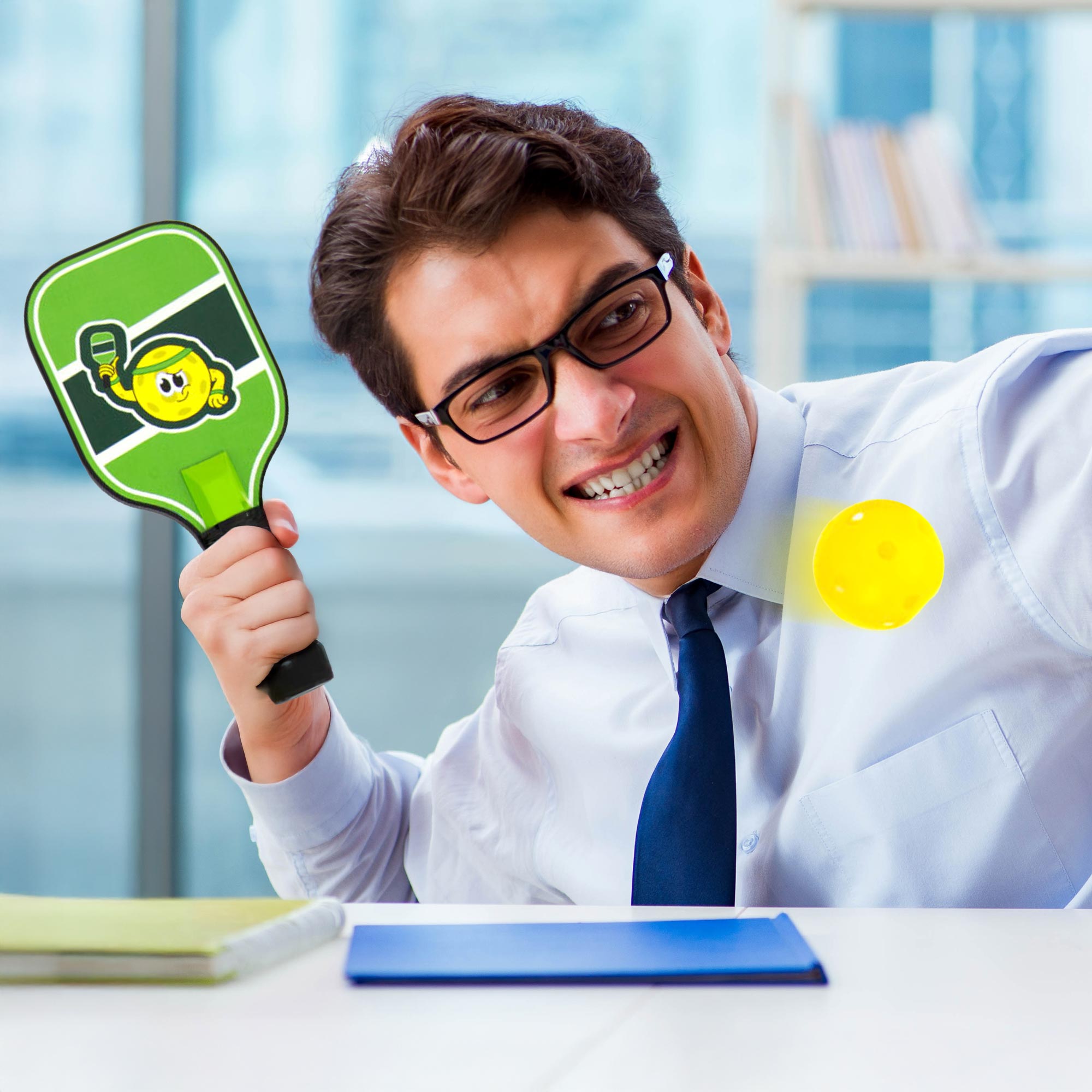 Pickleball Set für den Schreibtisch