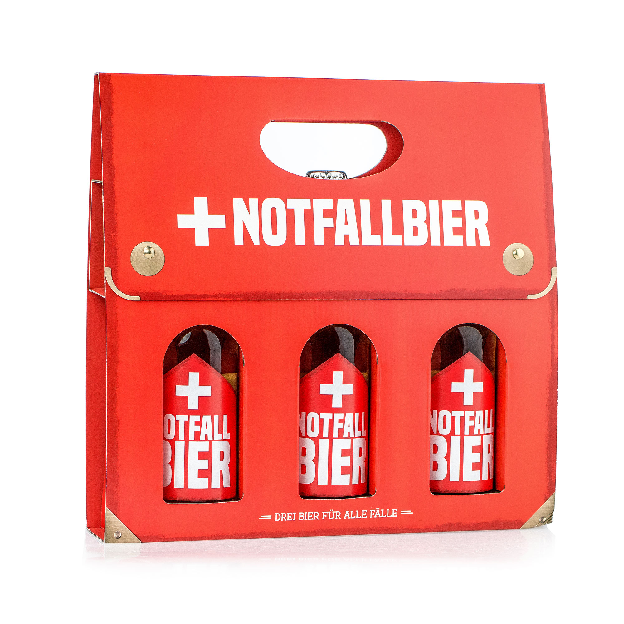 Bier Handtasche für Männer - Notfallbier 3811 - 3