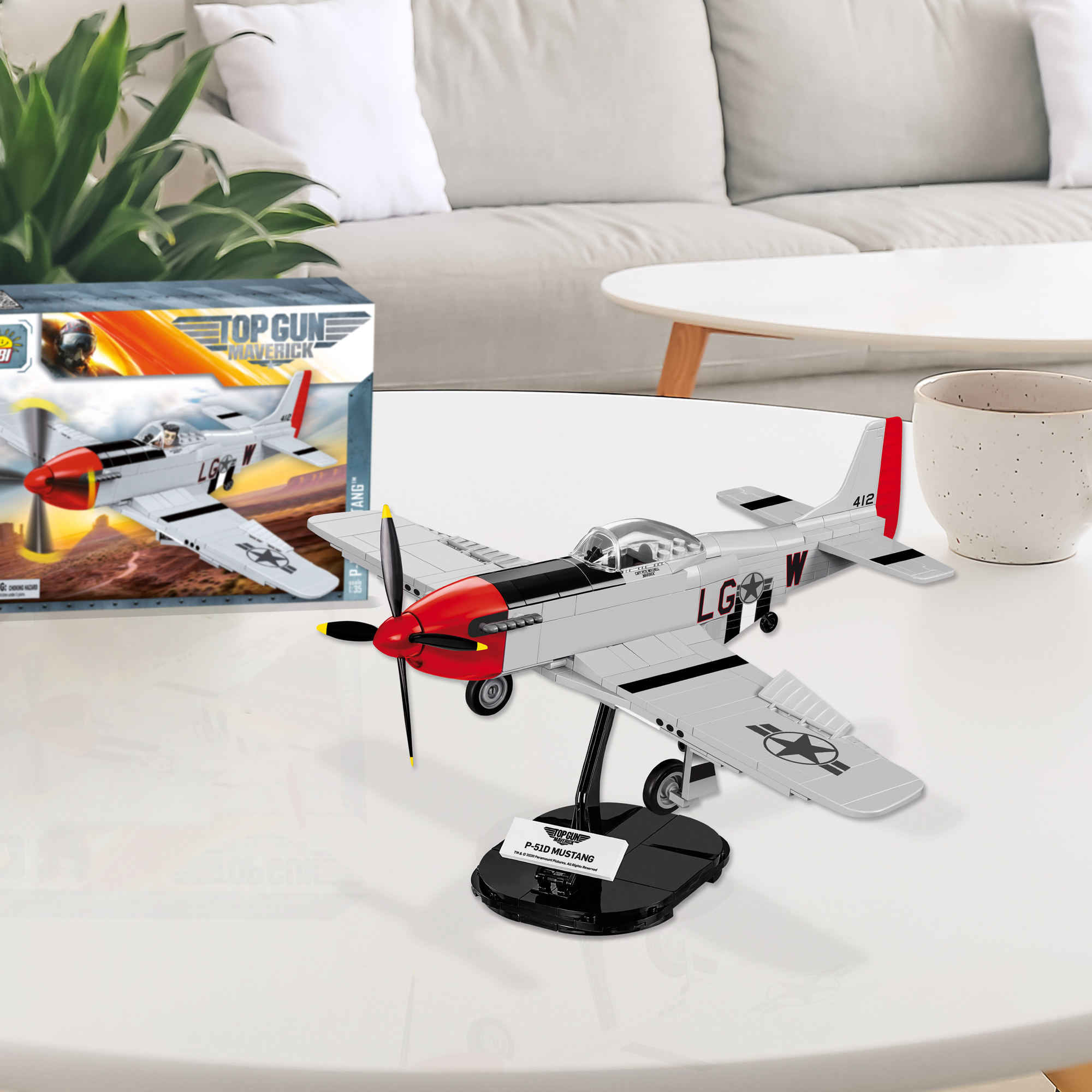 P-51D Mustang - Cobi Klemmbausteine