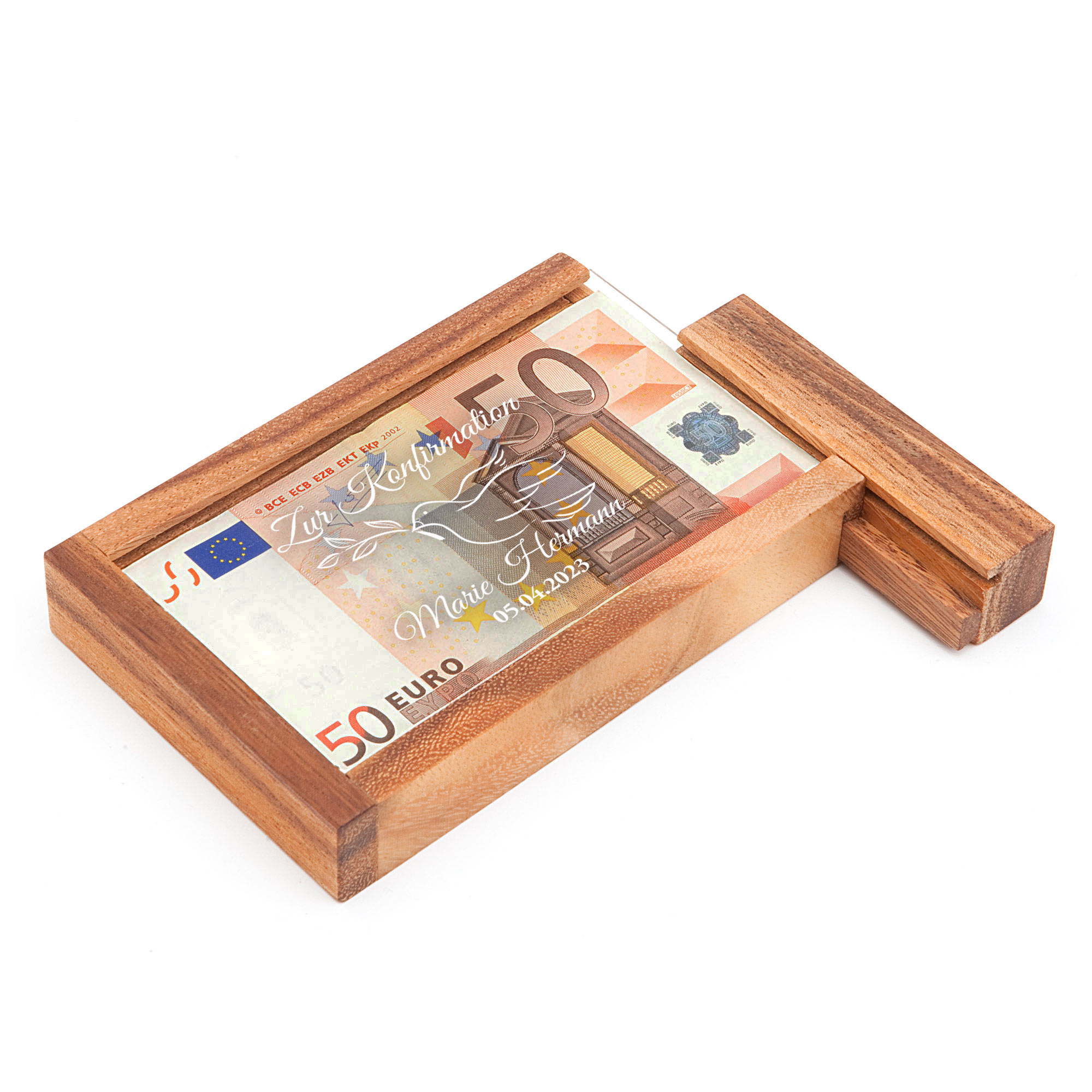 Magische Geldgeschenkbox zur Konfirmation