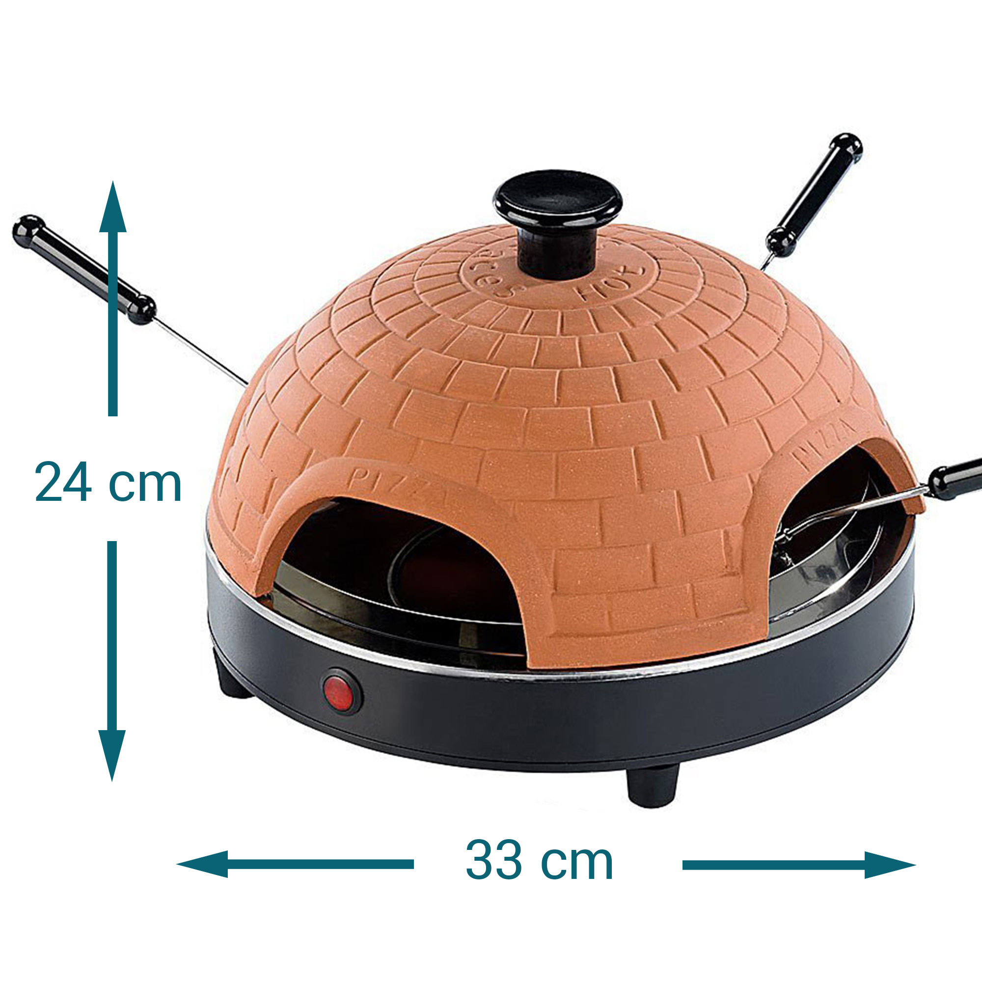 Mini Pizza Stein-Ofen 1327 - 7