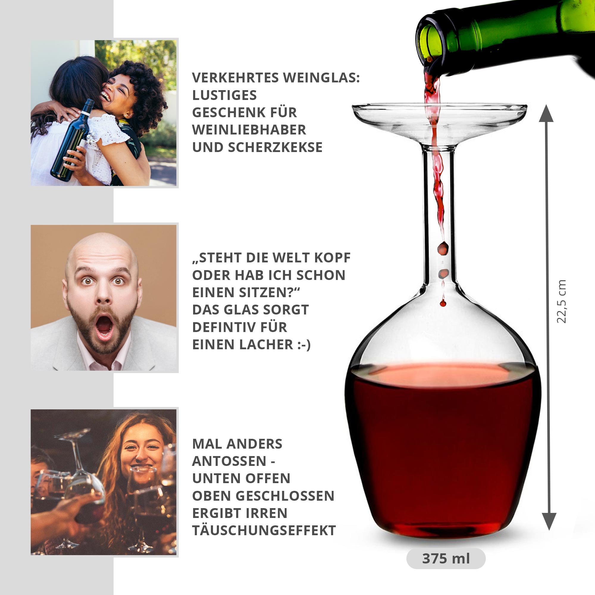 Verkehrtes Weinglas - Upside Down Verkehrtes Weinglas - Upside Down