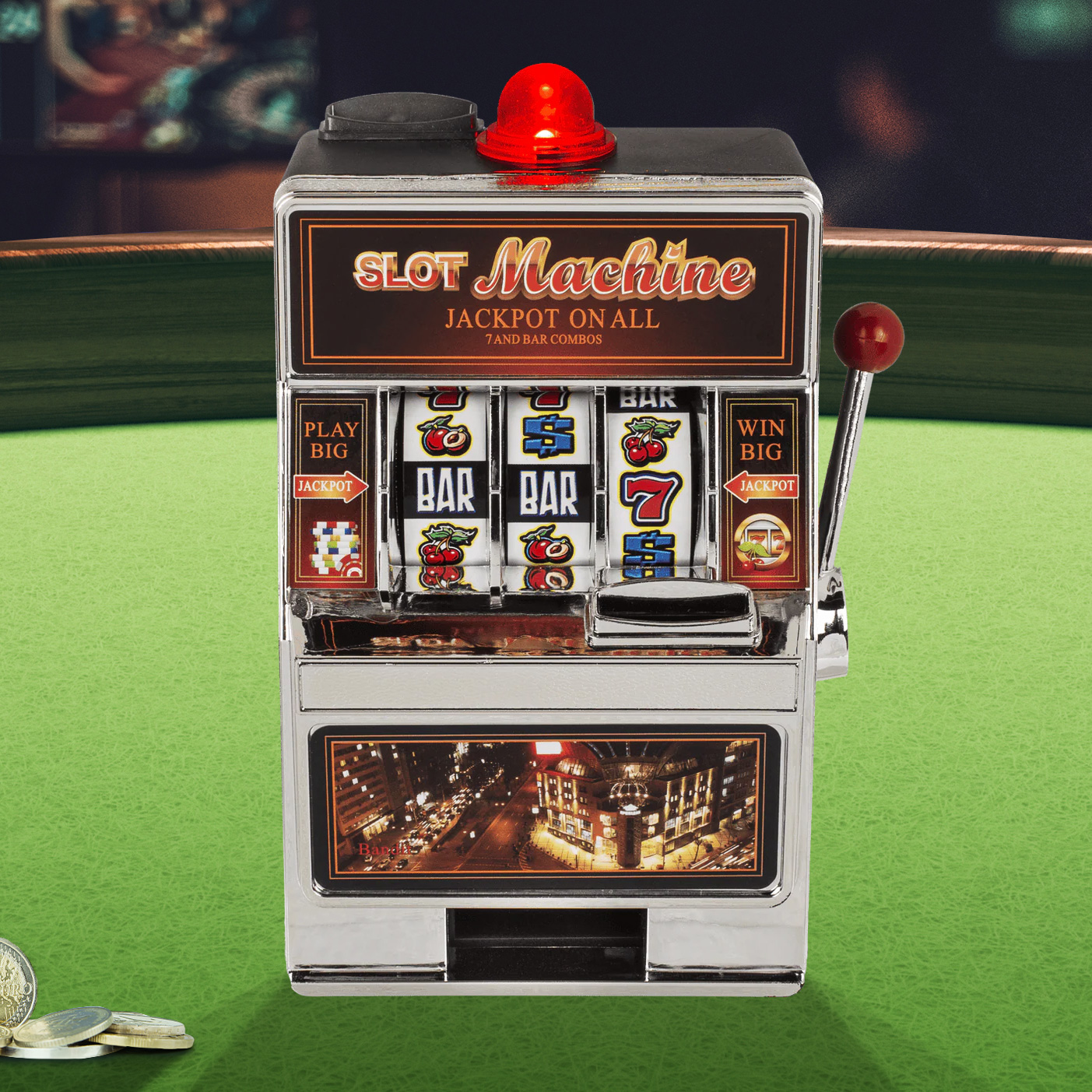 Einarmiger Bandit - Spardose und Geldgeschenk