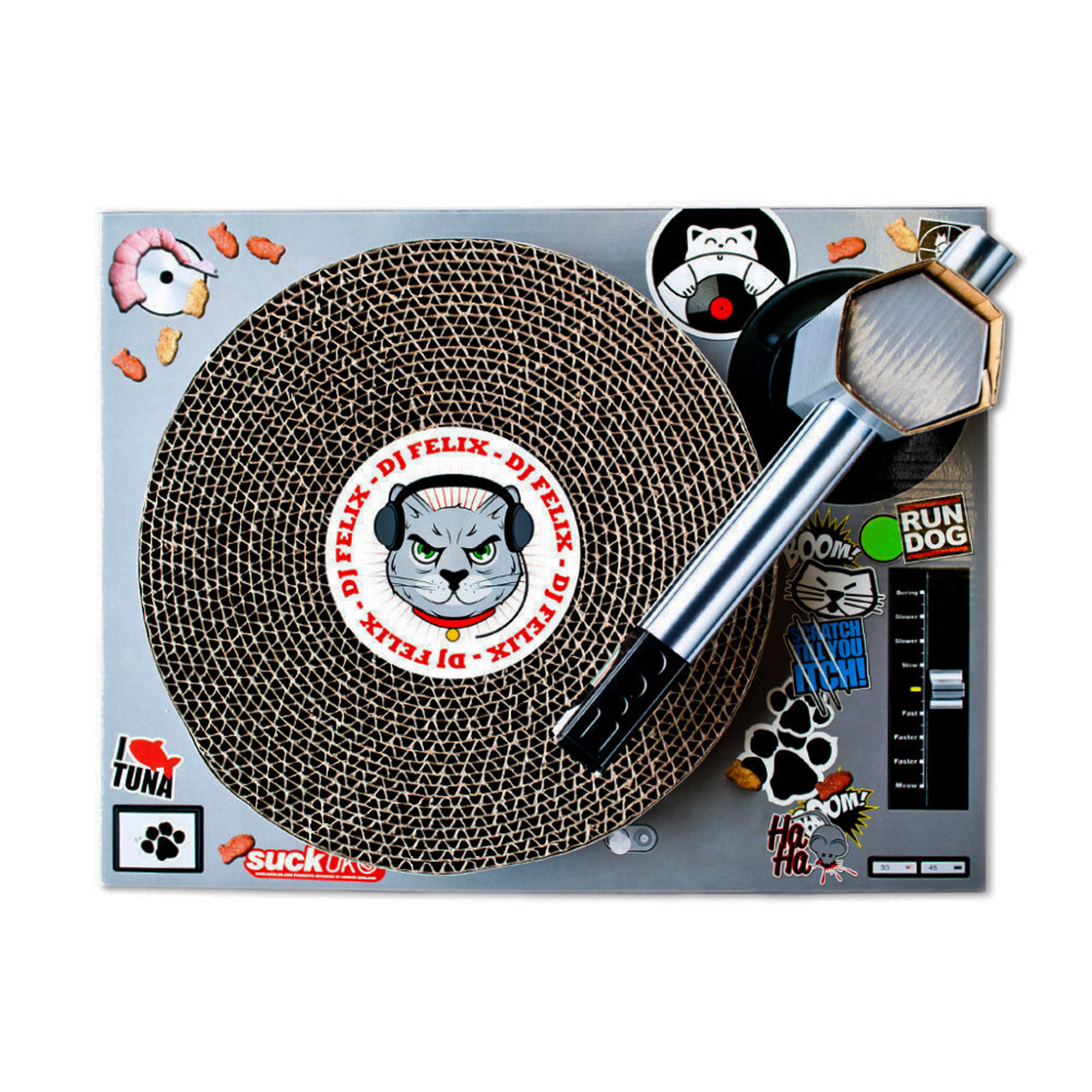 DIY Katzen Kratzbaum - DJ Pult "Cat Scratch"