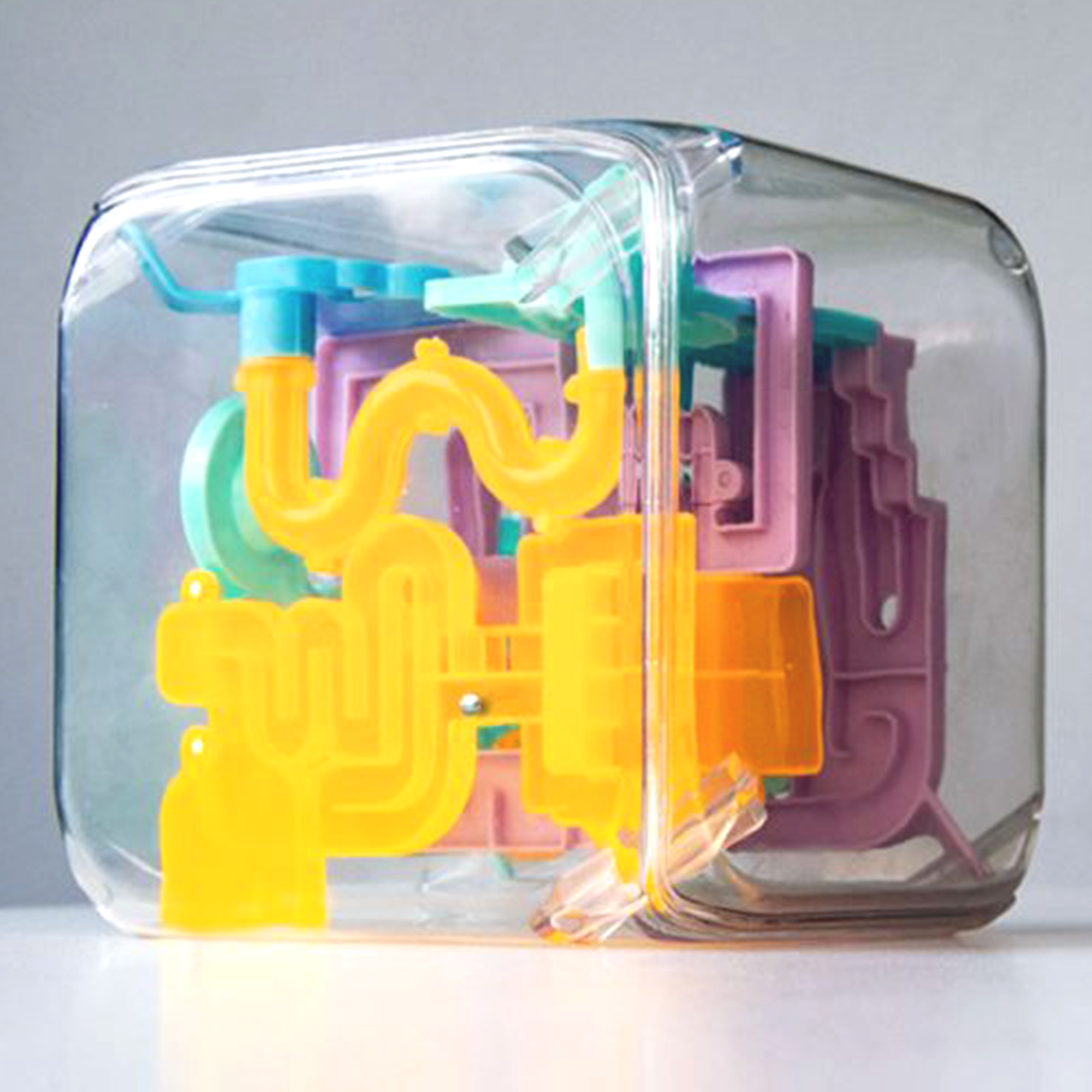 Magischer Würfel mit 3D Kugellabyrinth