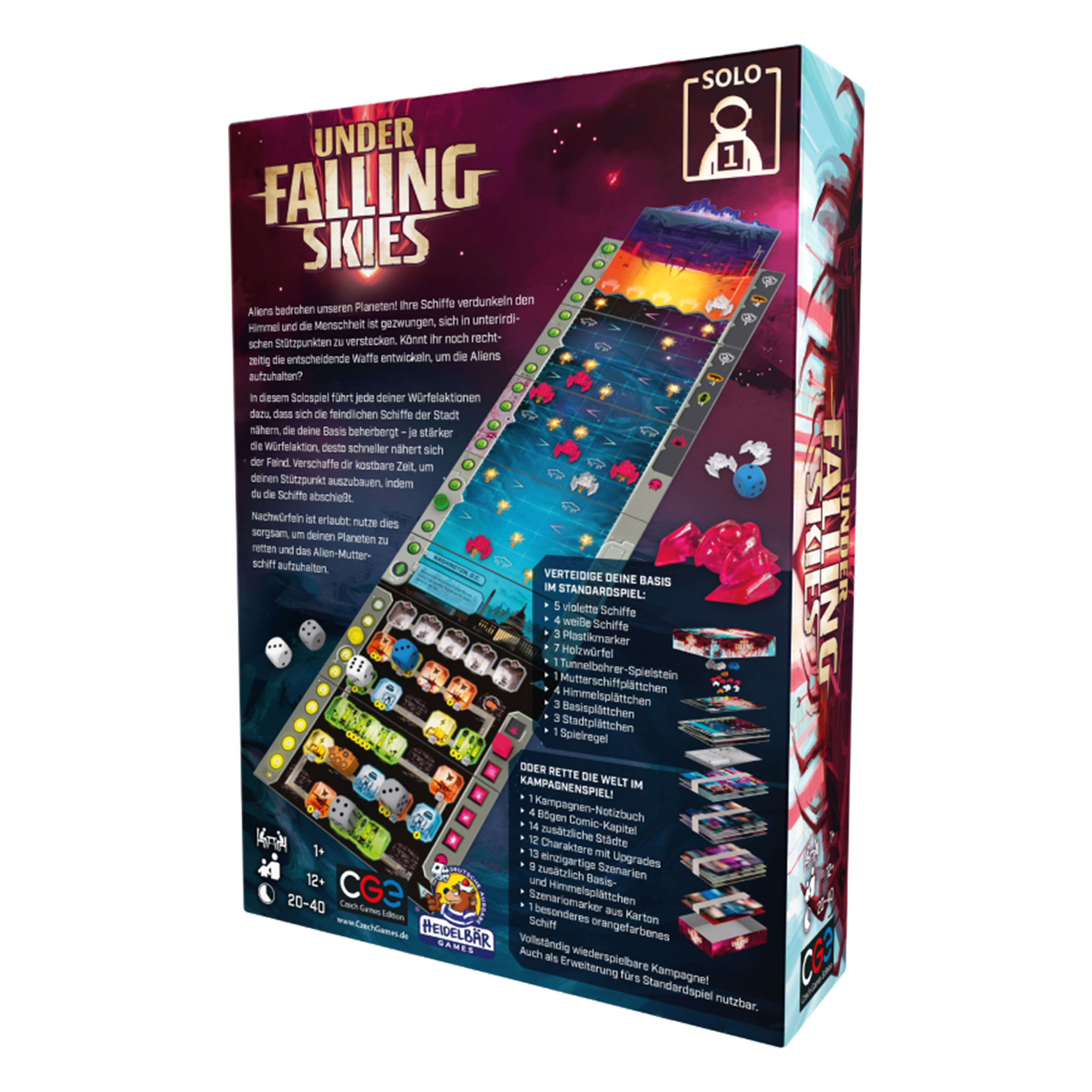 Under Falling Skies - Solospiel