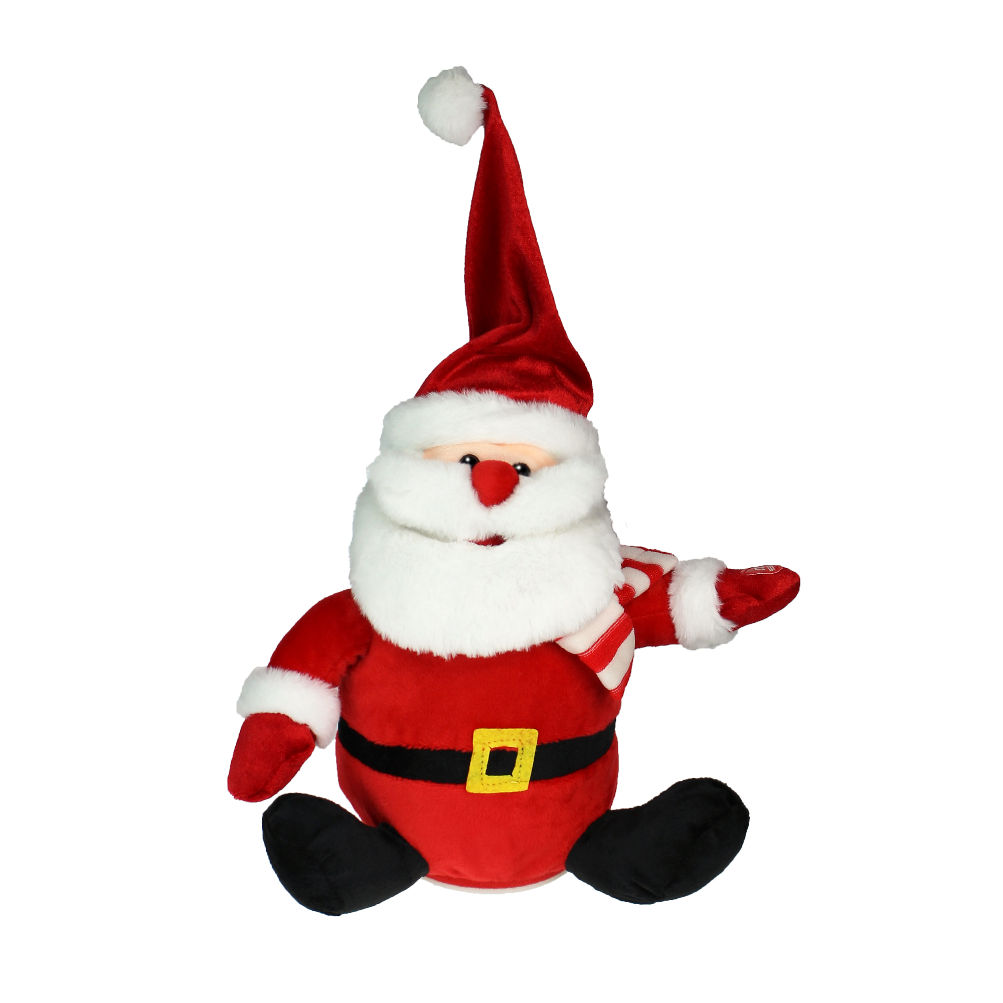 Singender Weihnachtsmann mit tanzender Mütze 3285 - 5