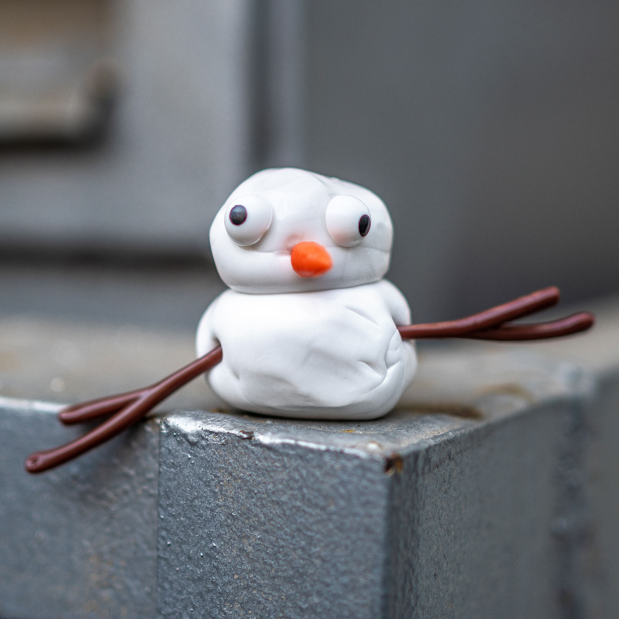 Schneemann Bausatz mit Schmilzknete 4037 - 4