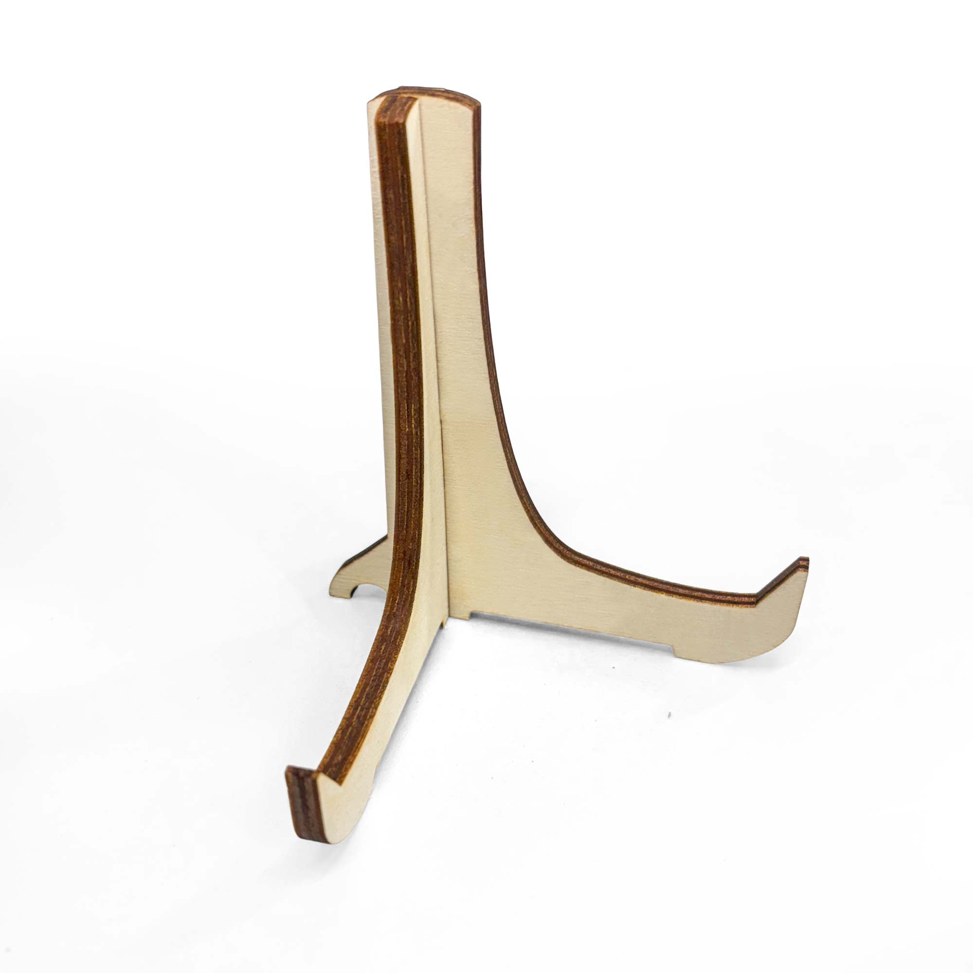 Holzständer für Baumscheiben - Displayständer als Aufsteller Holzständer für Baumscheiben - Displayständer als Aufsteller