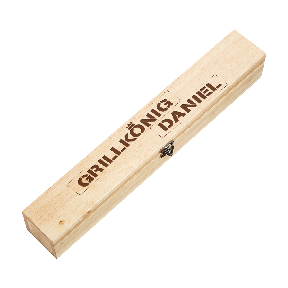 Grillbrandeisen - mit Grillkönig Gravur 3083 - 4