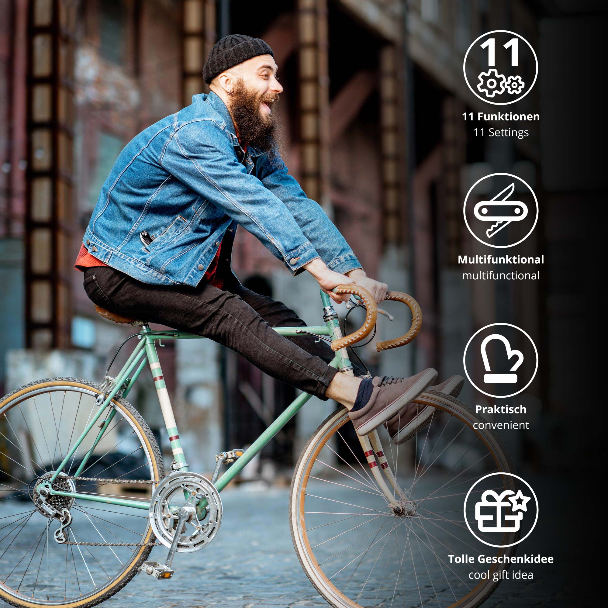 Fahrrad Multifunktionswerkzeug 11in1