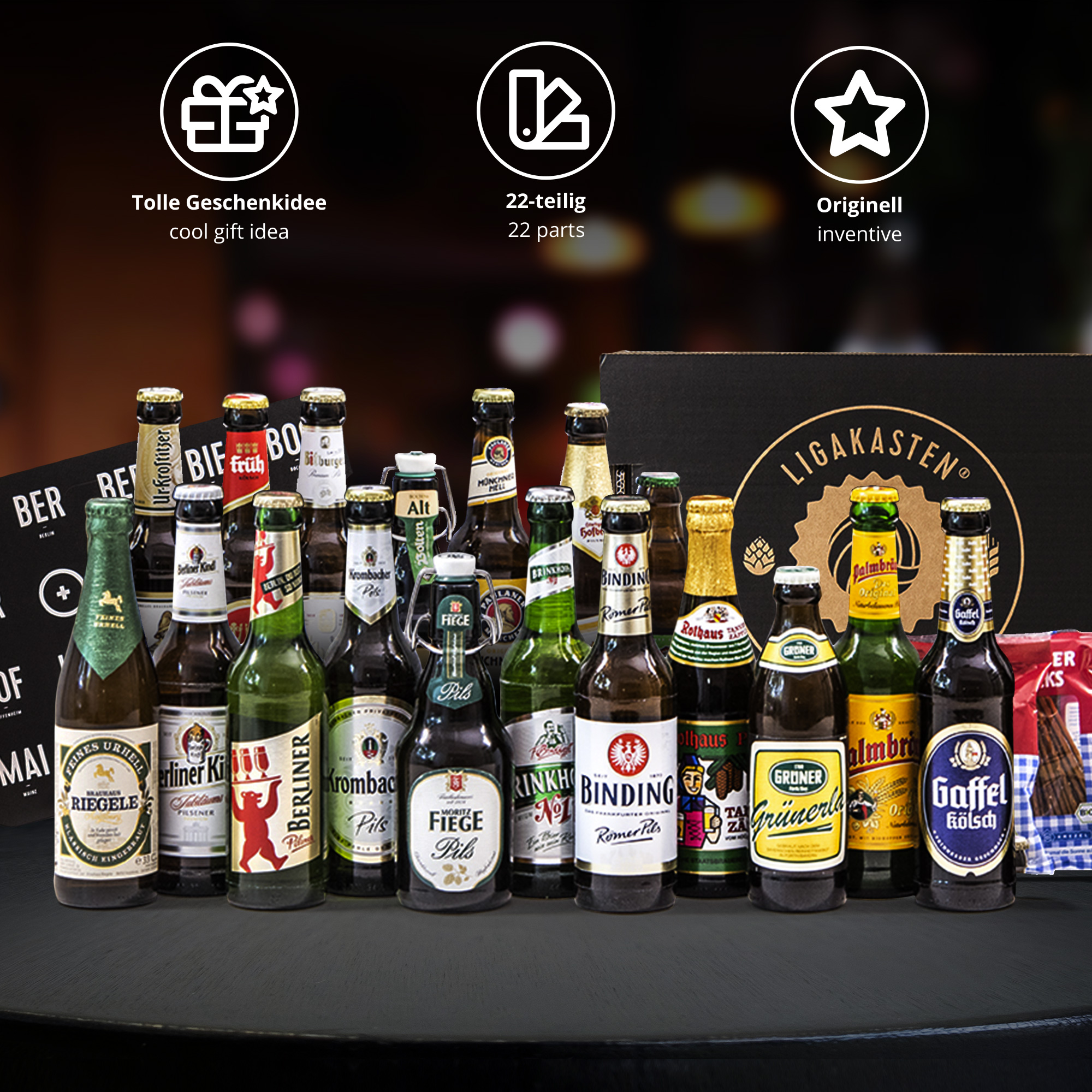 Ligakasten - 18 Biere aus den Städten der Erstligavereine 3248 - 2