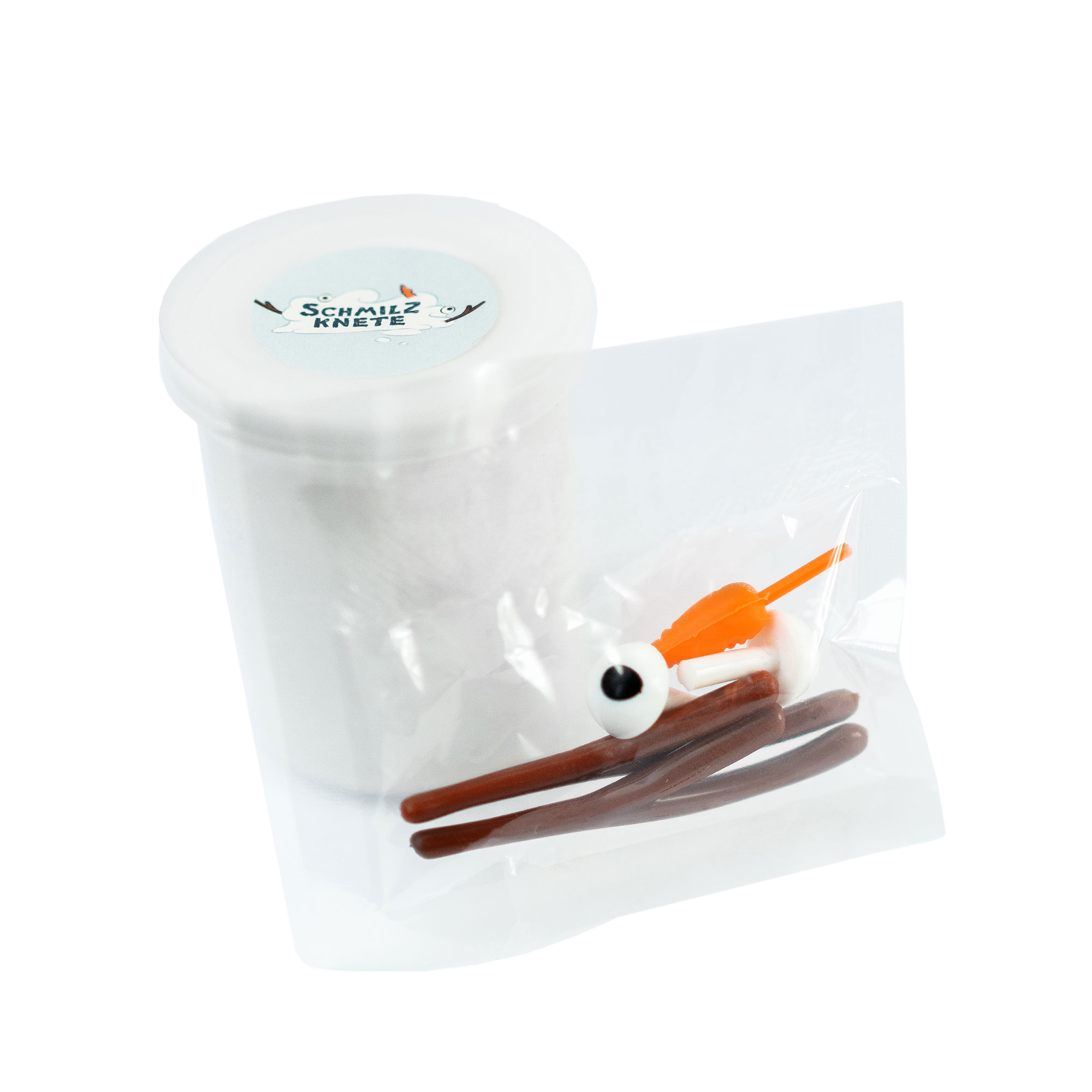 Schneemann Bausatz mit Schmilzknete 4037 - 6