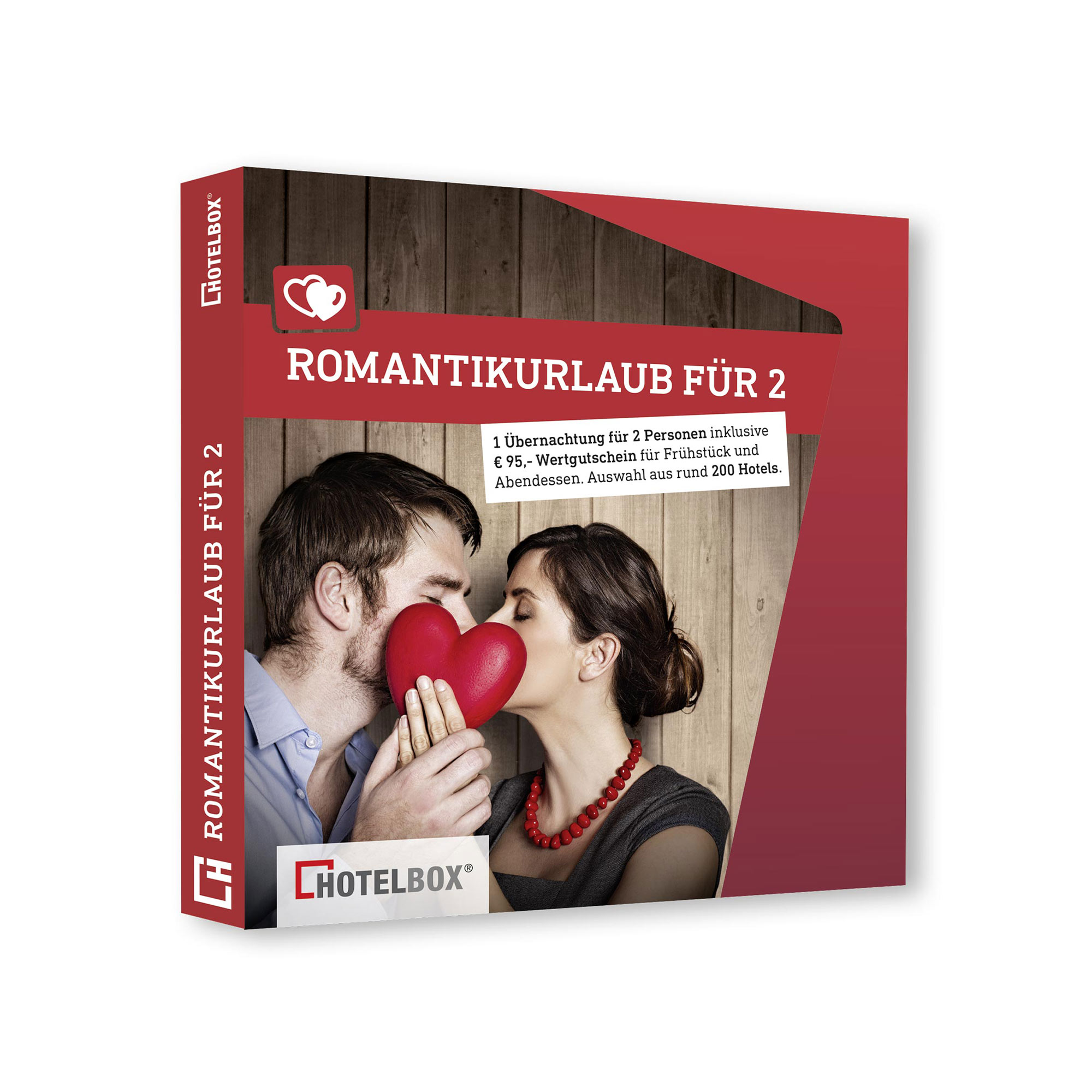 Romantikurlaub für 2 - Hotelgutschein von Hotelbox