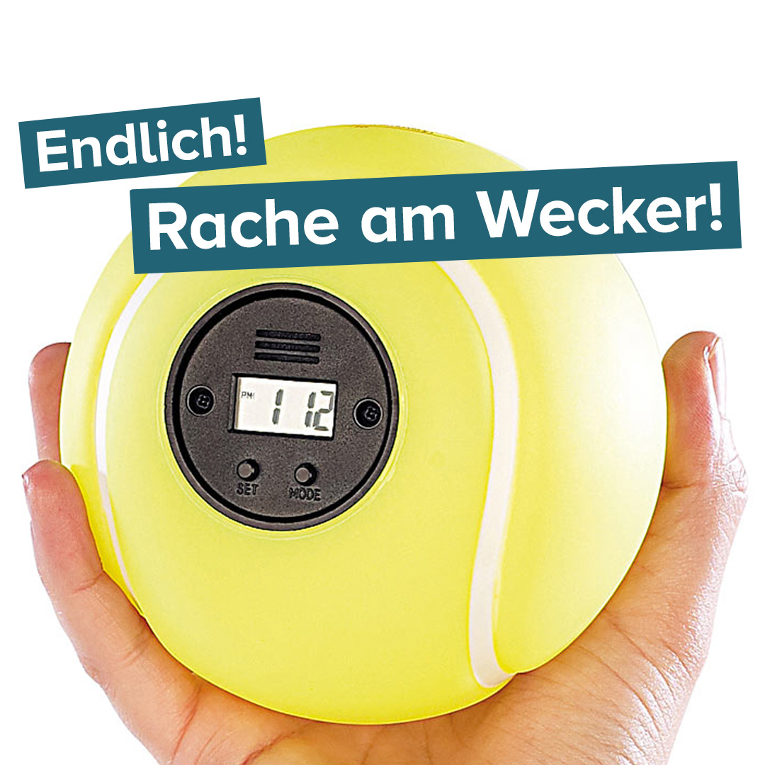 Wurfwecker - Tennisball 3746 - 5