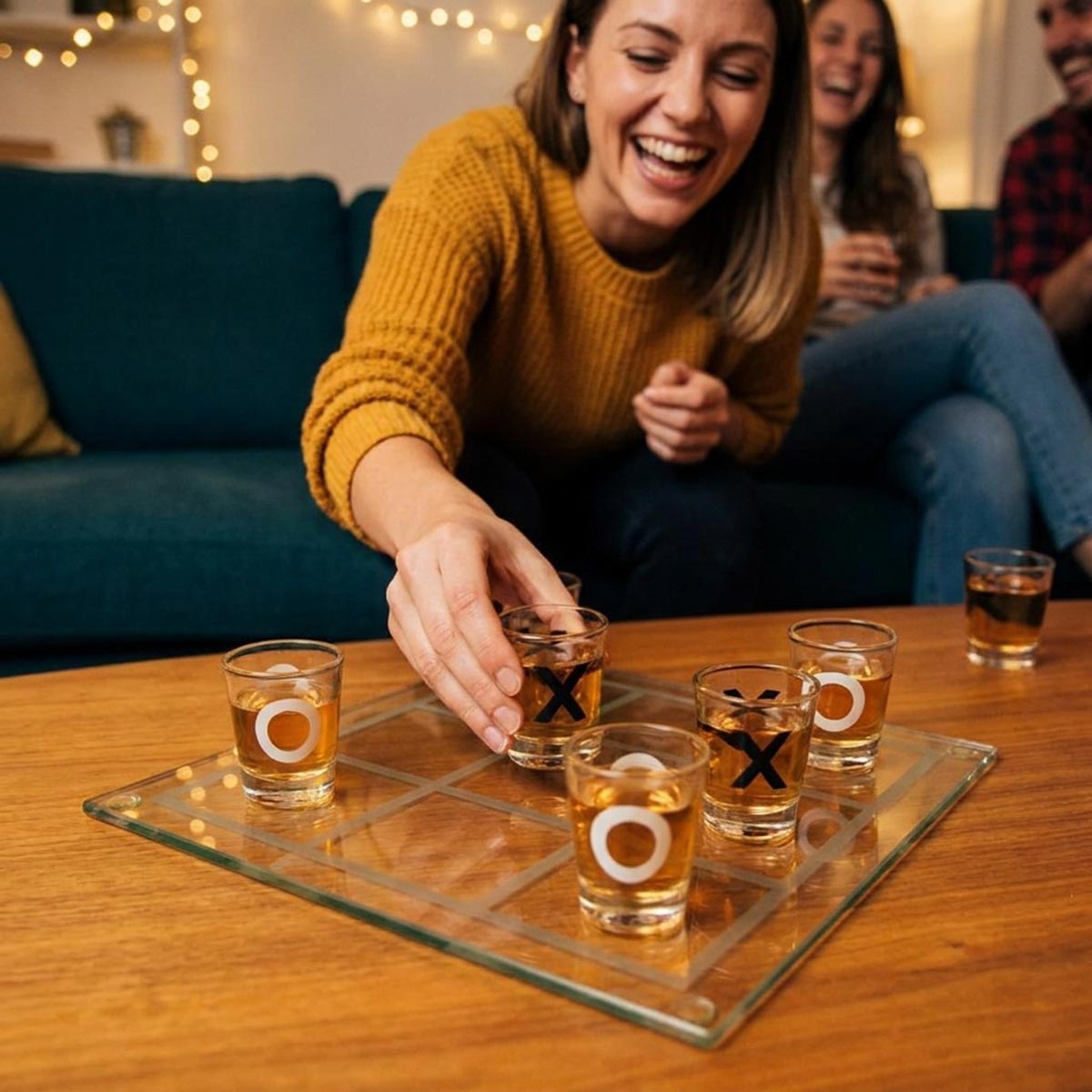 Party Trinkspiel - Tic-Tac-Toe Party Trinkspiel - Tic-Tac-Toe
