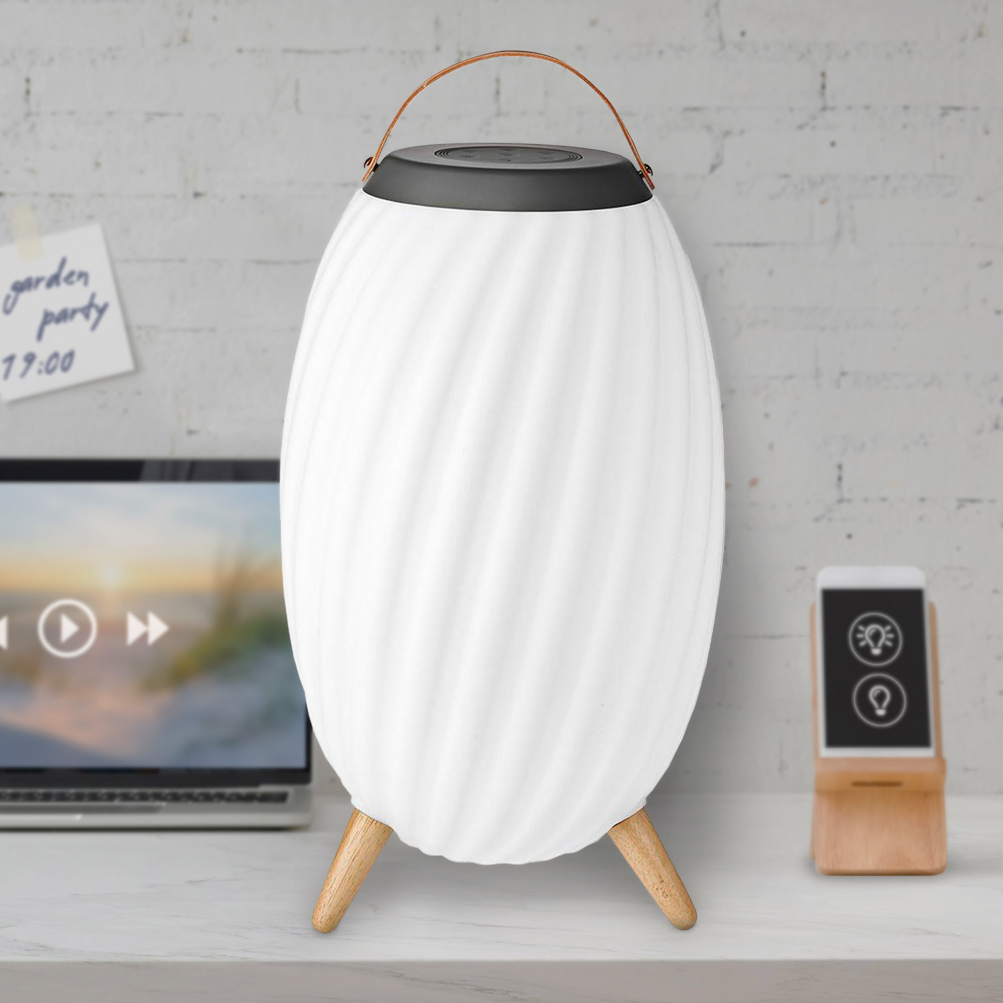 Design Bluetooth Lautsprecher mit Farbwechsel