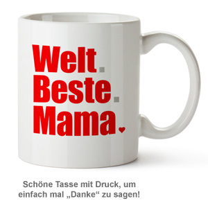 Tasse - Welt Beste Mama 1818 - 1