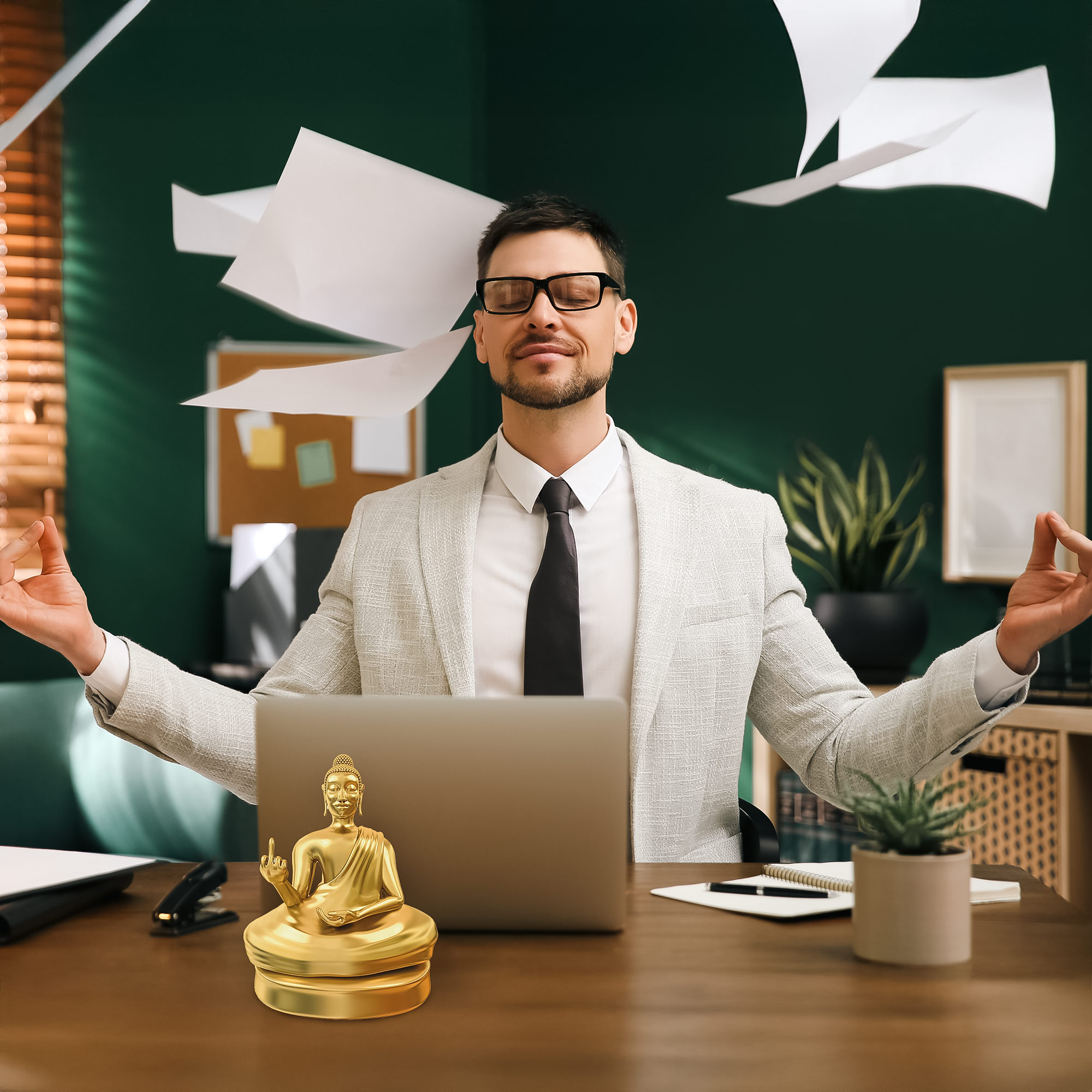 Am Arsch vorbei - Buddha Statue