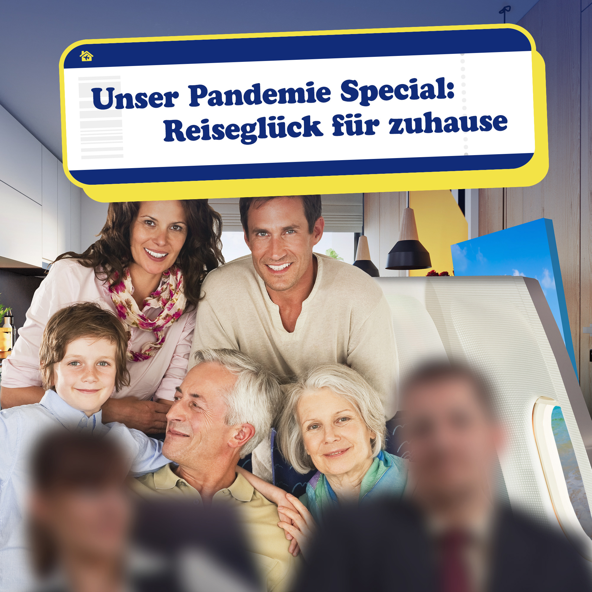 Intensiver Flug-Reisetag für Zuhause - Pandemie Special 4200-MZ - 1