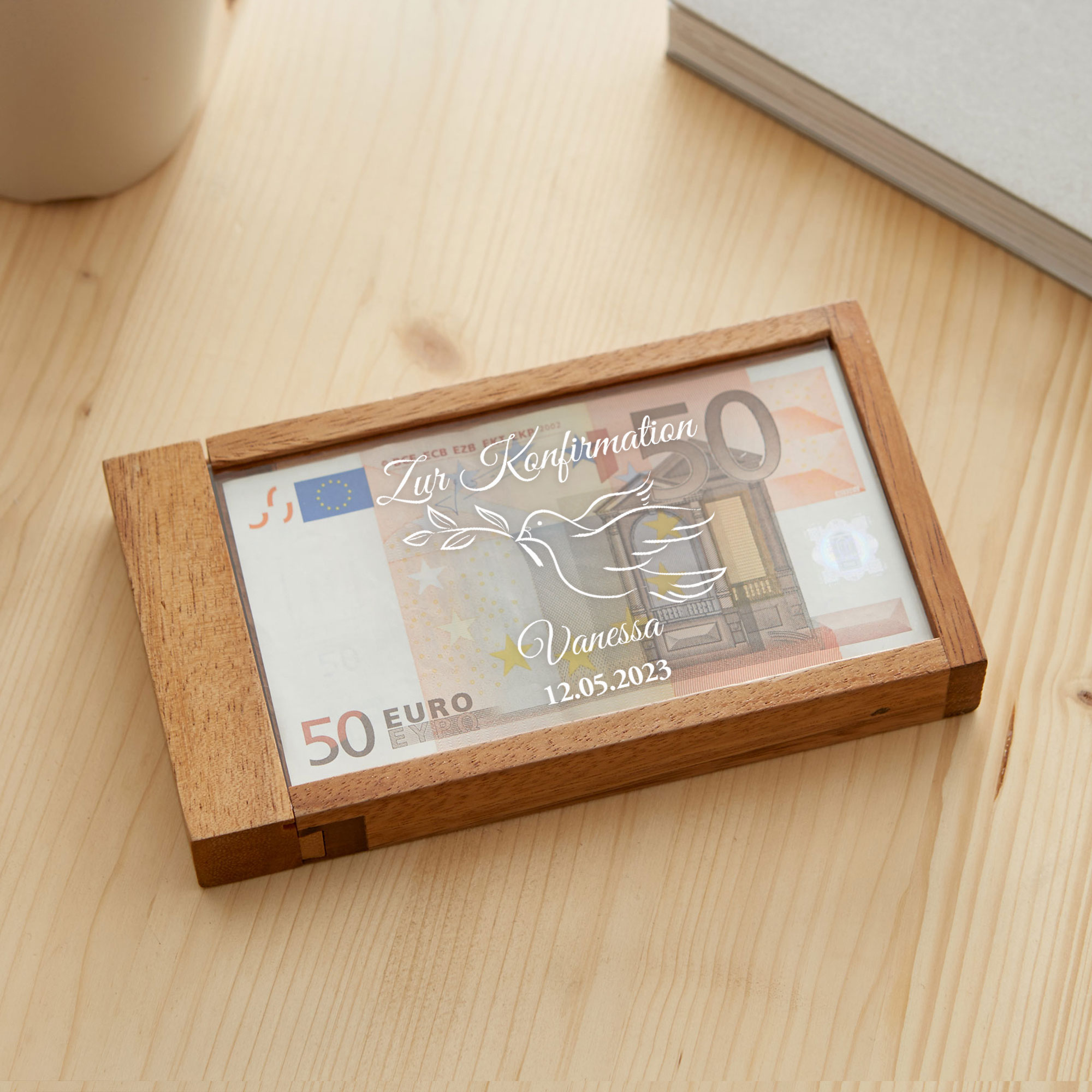 Magische Geldgeschenkbox zur Konfirmation