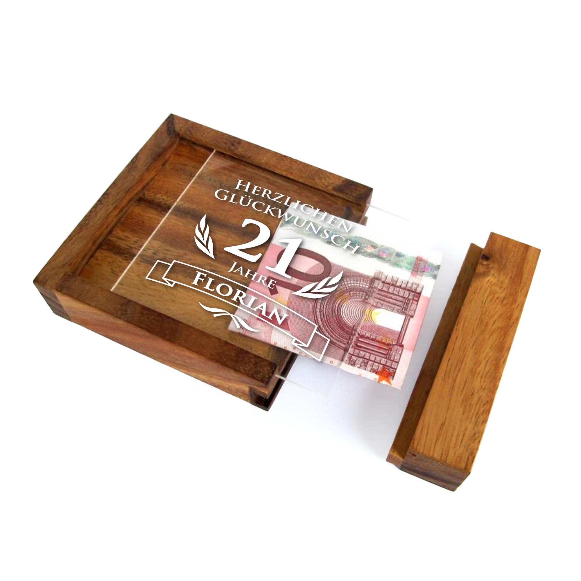 Magische Geldgeschenkbox Kompakt zum Geburtstag