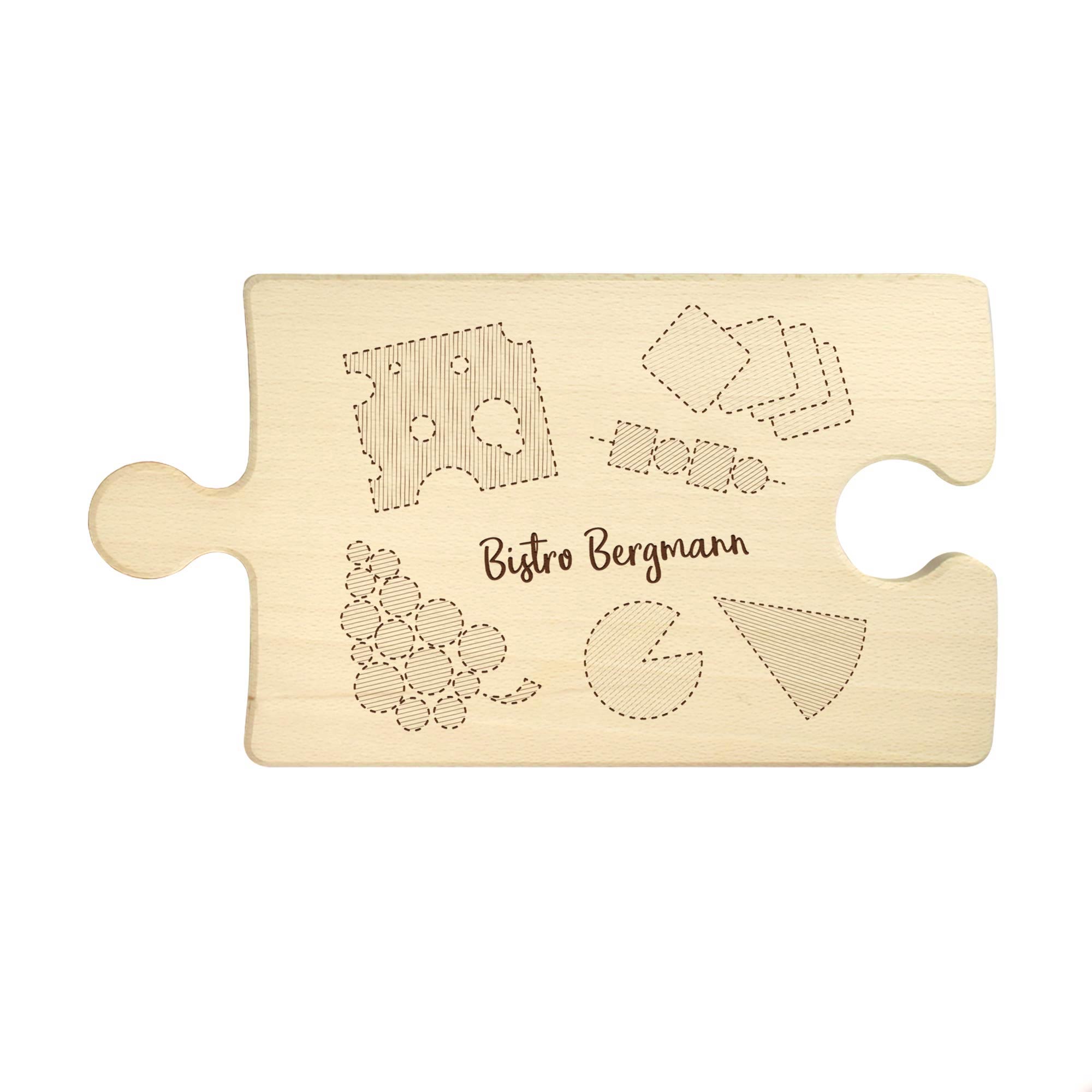 Personalisiertes Puzzle Brettchen - Käse Personalisiertes Puzzle Brettchen - Käse