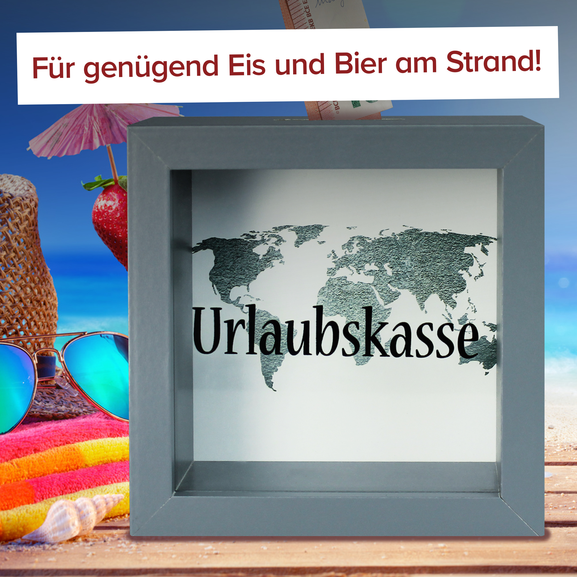 Spardose - Urlaubskasse 4050 - 8