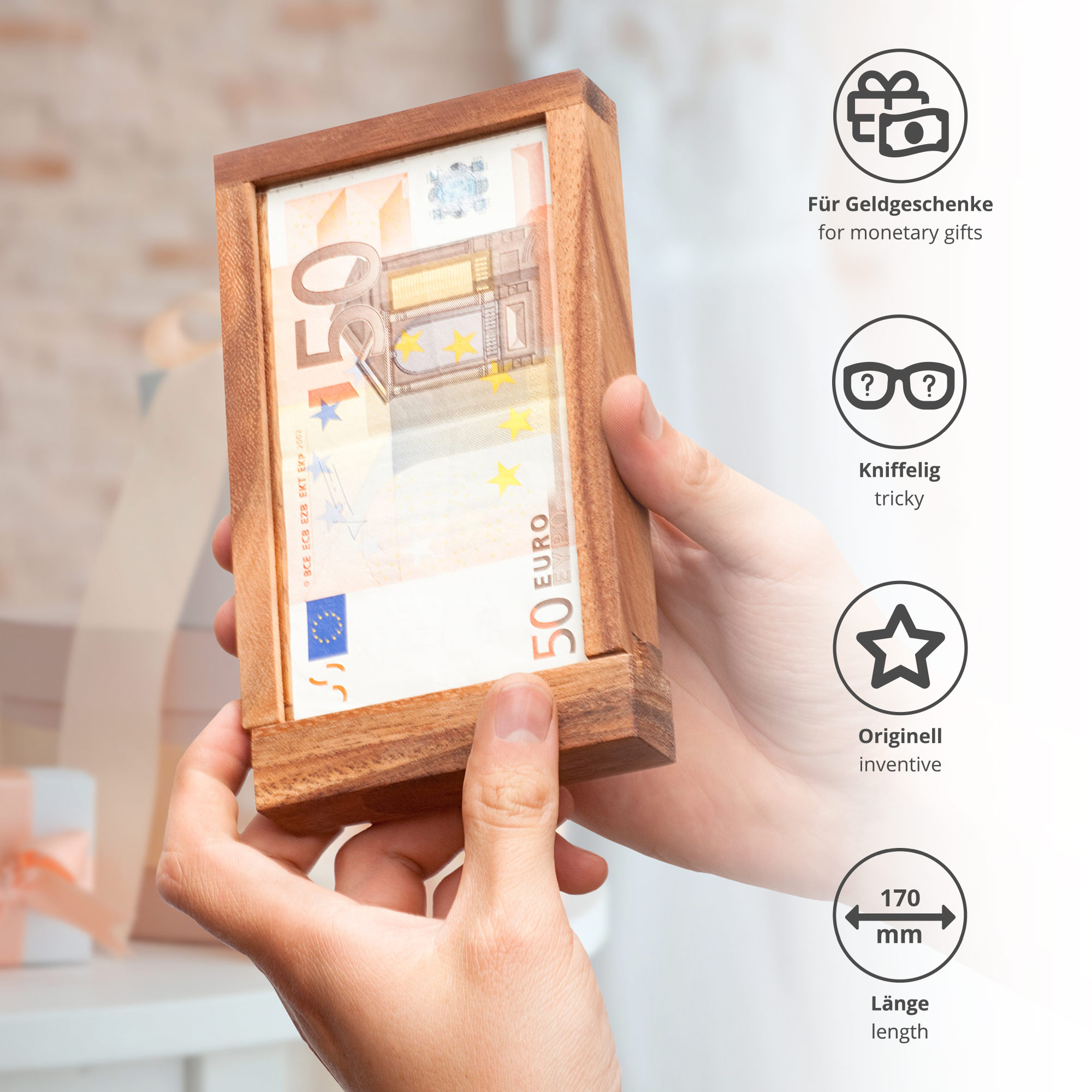 Magische Geldgeschenkbox Magische Geldgeschenkbox