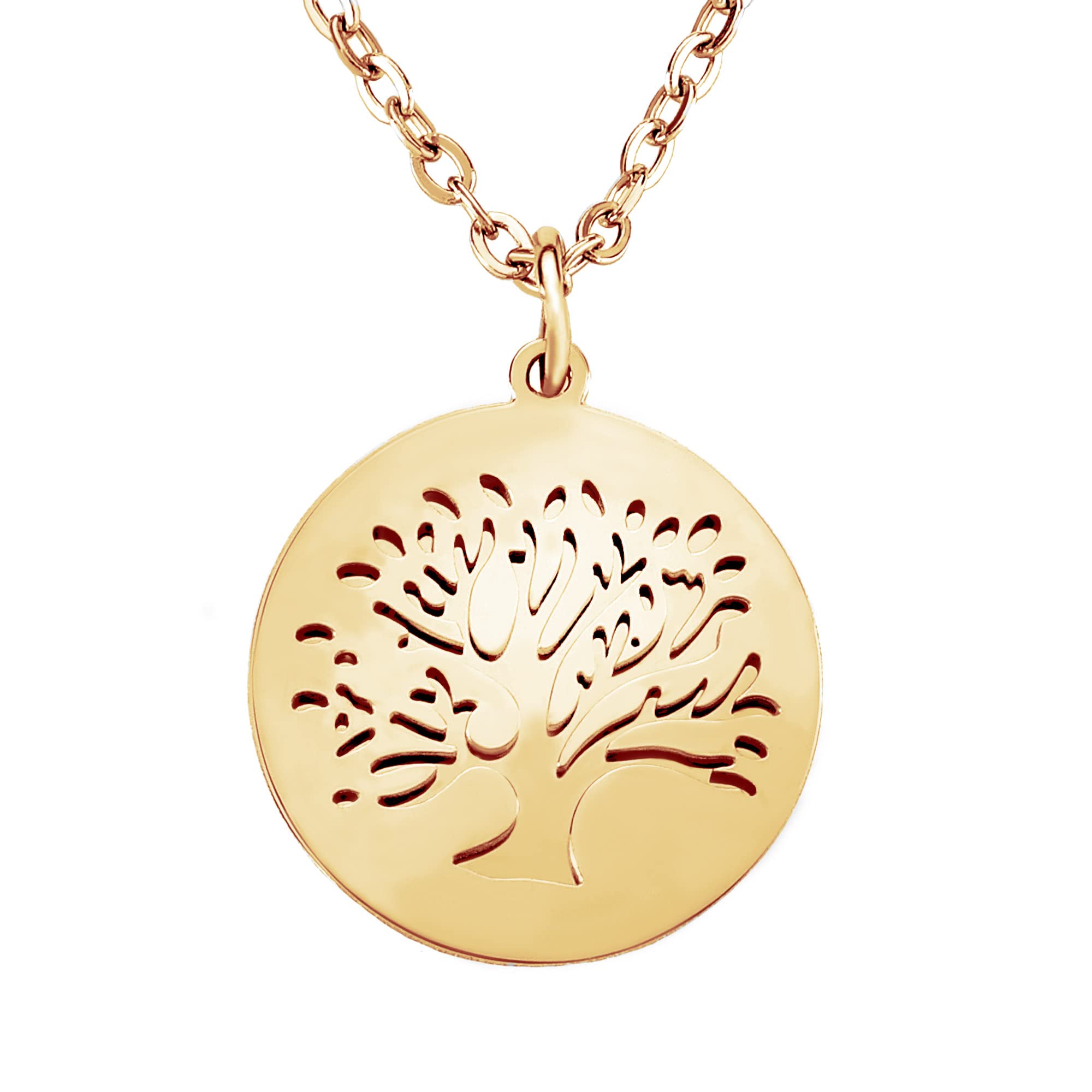 Kette - Baum - Gold