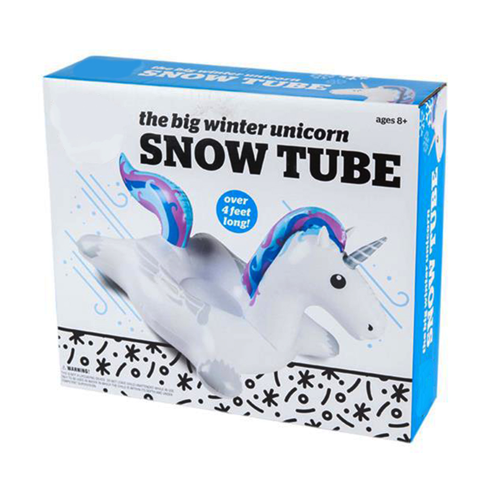 Snow Tube Einhorn - Aufblasbarer Schlitten 3644 - 3