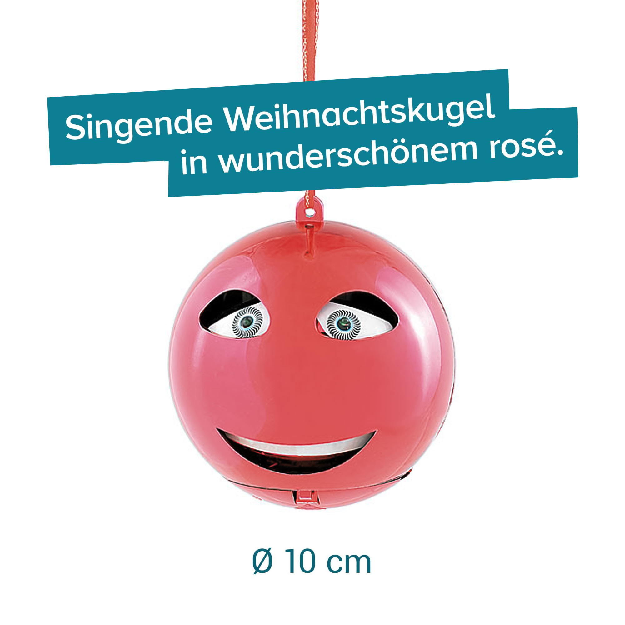 Singende Weihnachtskugel Singende Weihnachtskugel