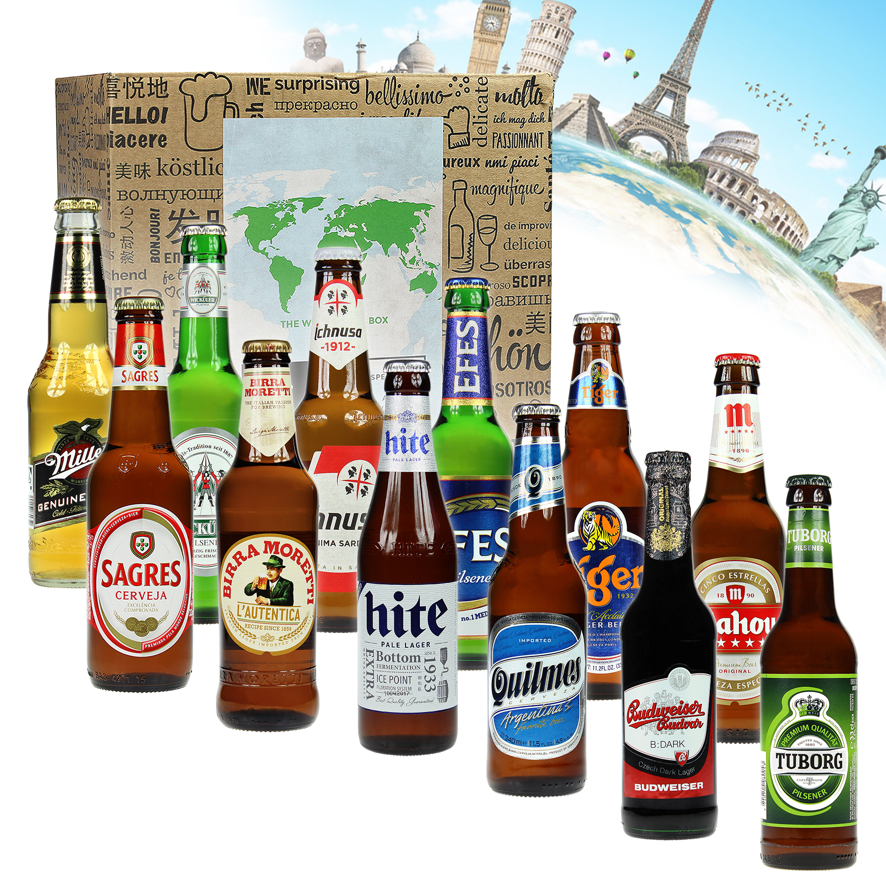 Bier Weltreise XL - 12er Geschenkbox 2792