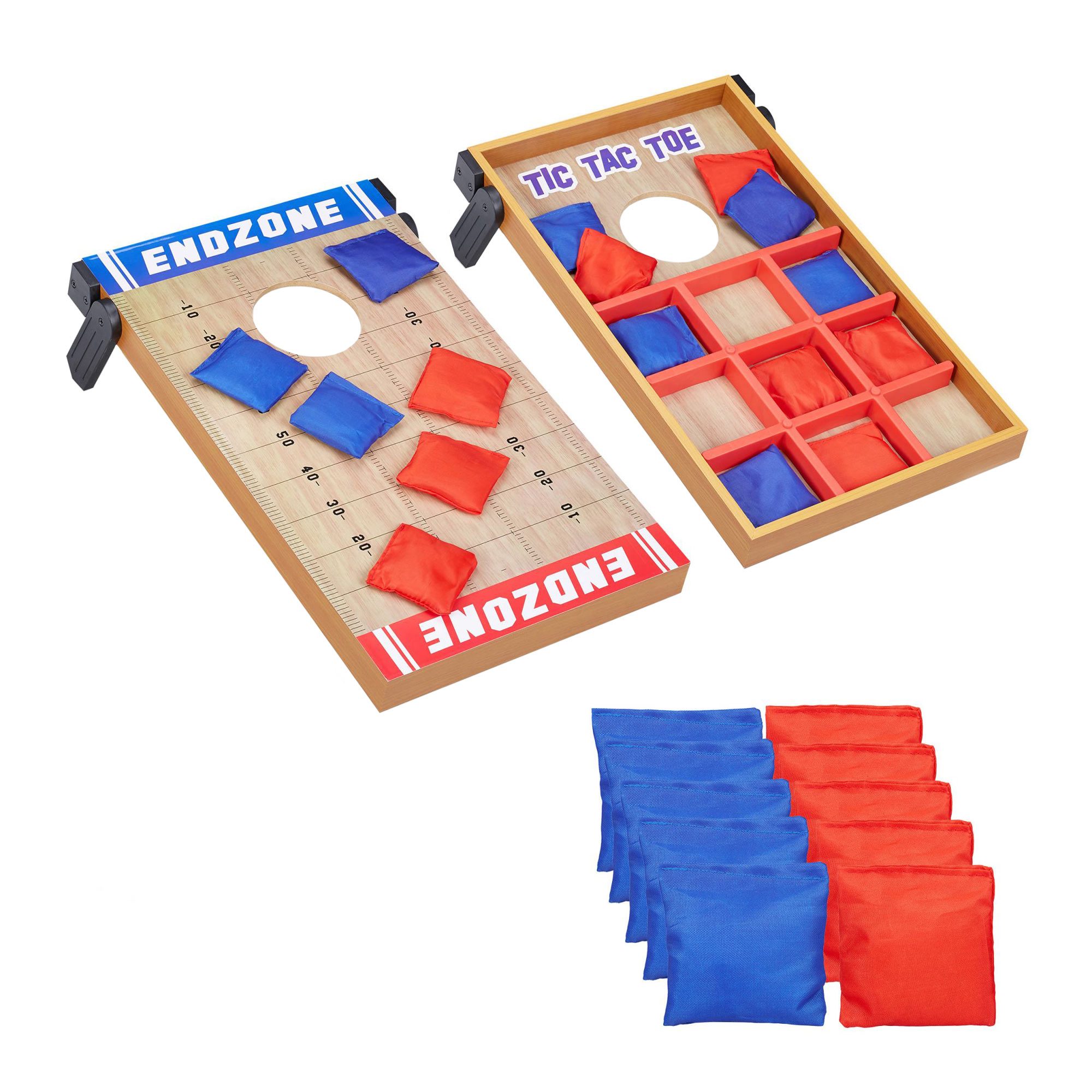 2in1 Cornhole Wurfspiel mit Tic-Tac-Toe 2178-MZ - 6