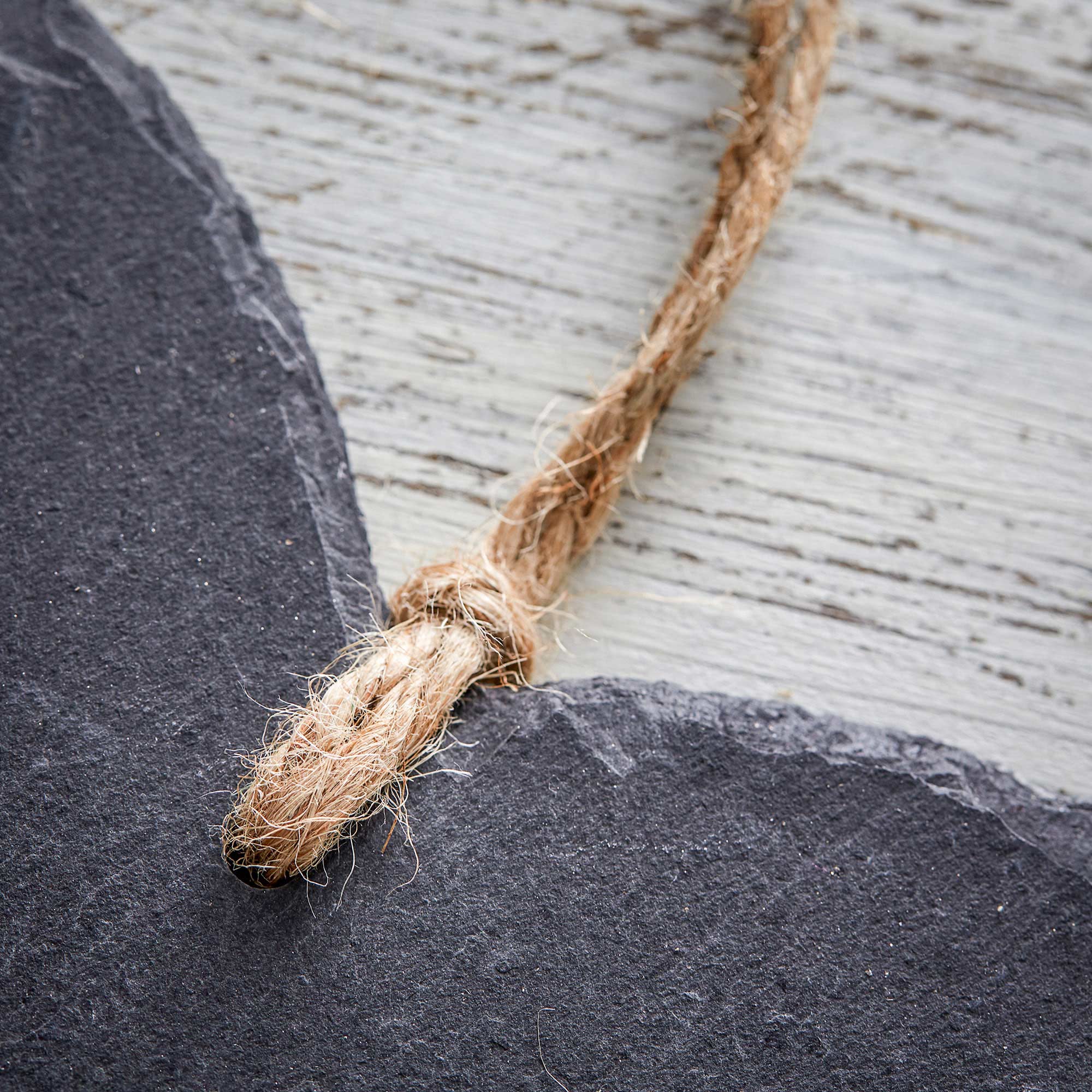 Personalisiertes Schieferherz - Du fehlst