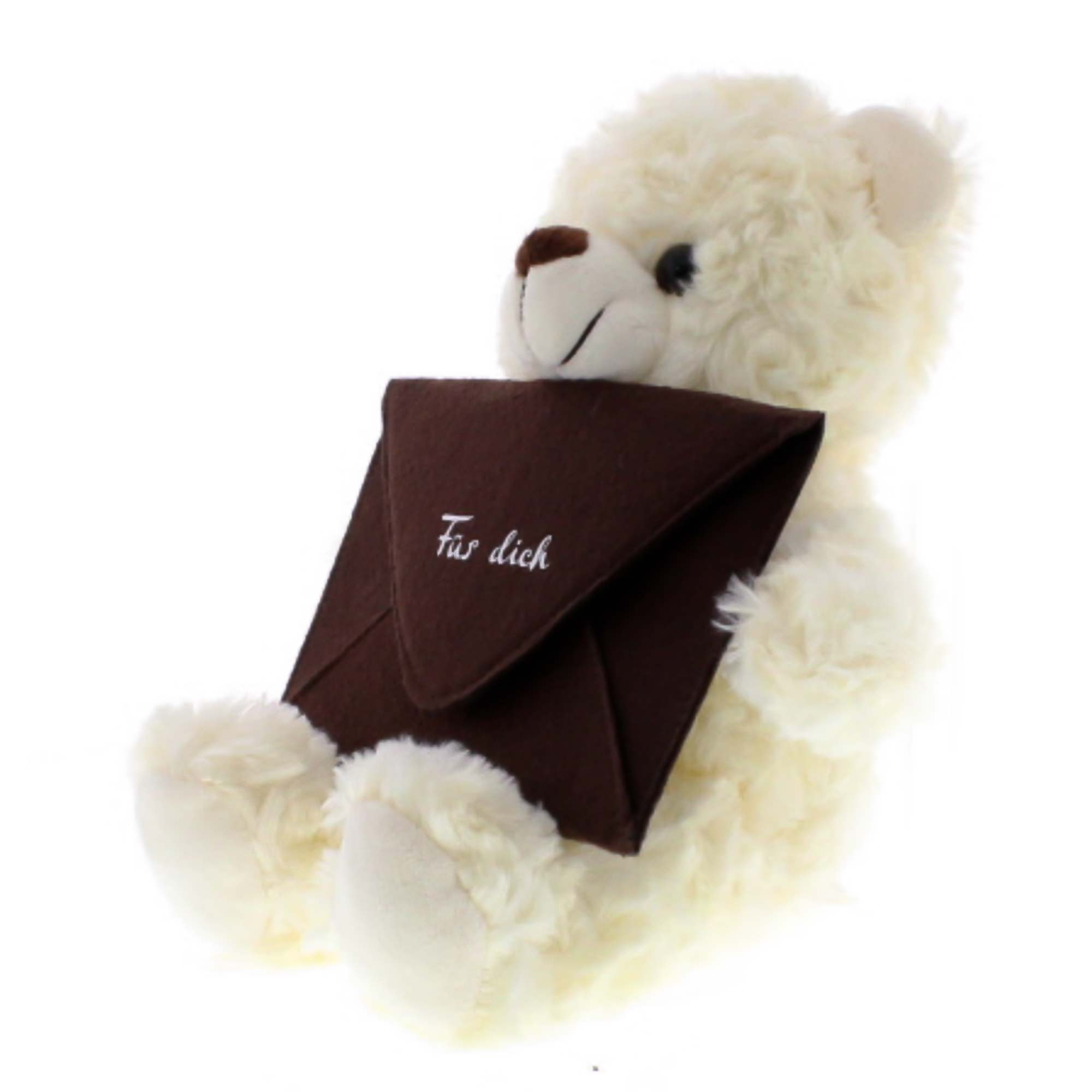 Botschaftsbär - brauner Umschlag Botschaftsbär - brauner Umschlag