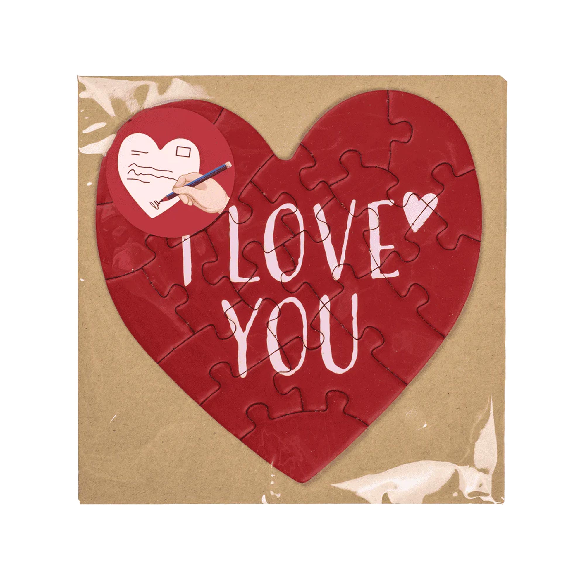 2in1 Geschenkkarte I love you & Herz Puzzle - Herz - für personalisierte Geschenke 2in1 Geschenkkarte I love you & Herz Puzzle - Herz - für personalisierte Geschenke