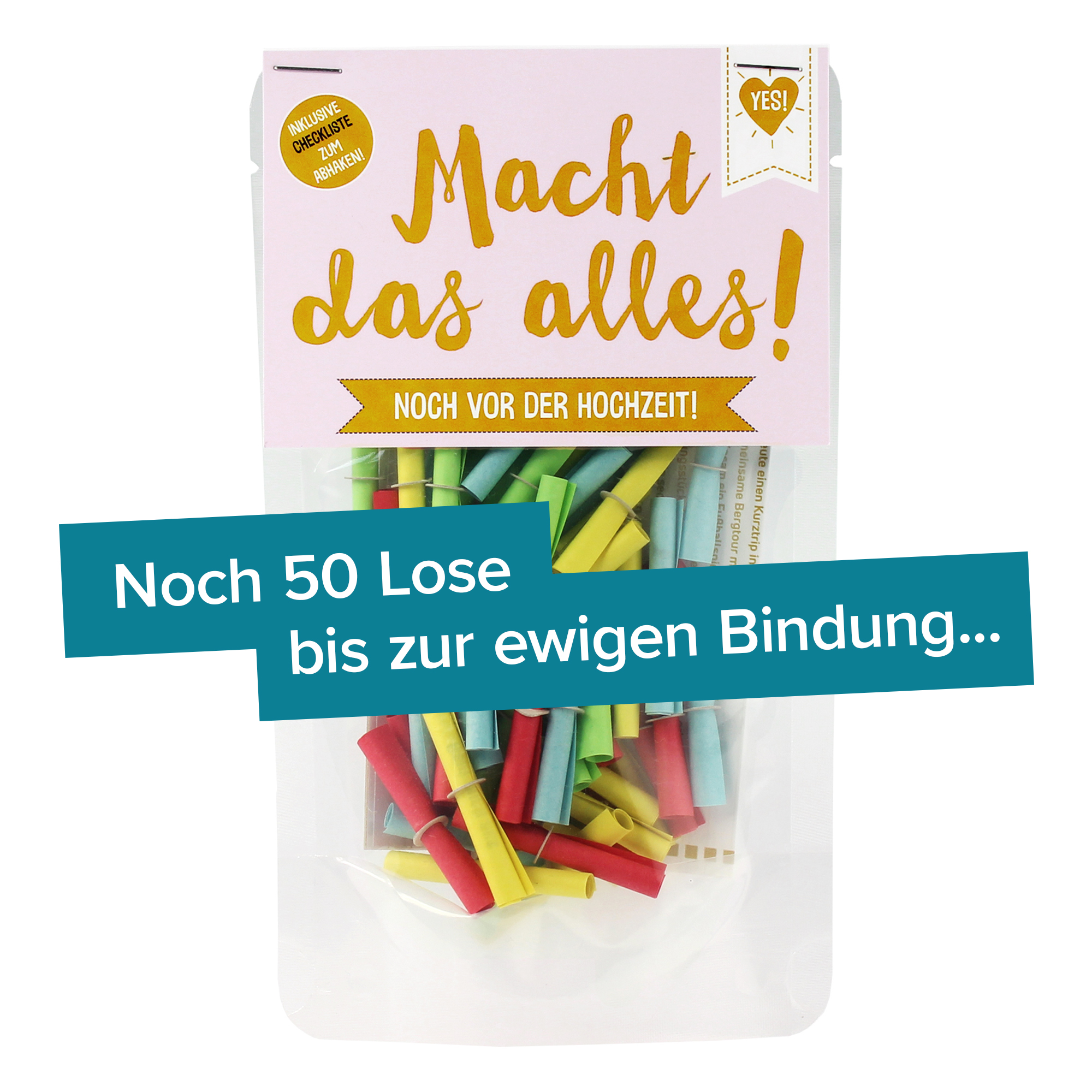 Macht das alles vor der Hochzeit - 50 Lose 3876 - 1